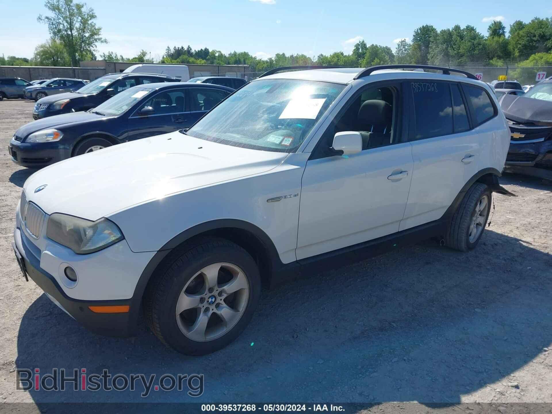 2008 BMW X3 - VIN: WBXPC93418WJ16814 - Фото 2