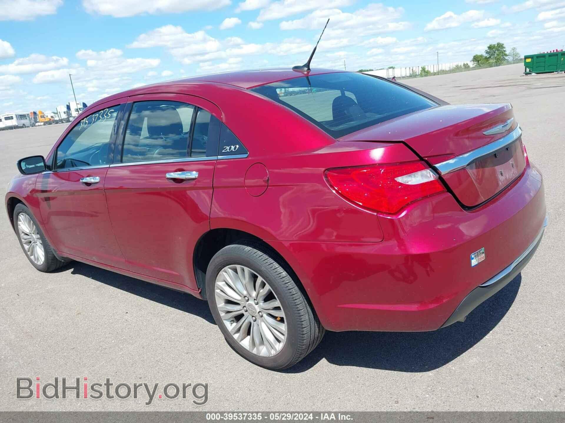 2011 CHRYSLER 200 - VIN: 1C3BC2FG0BN533413 - Фото 3