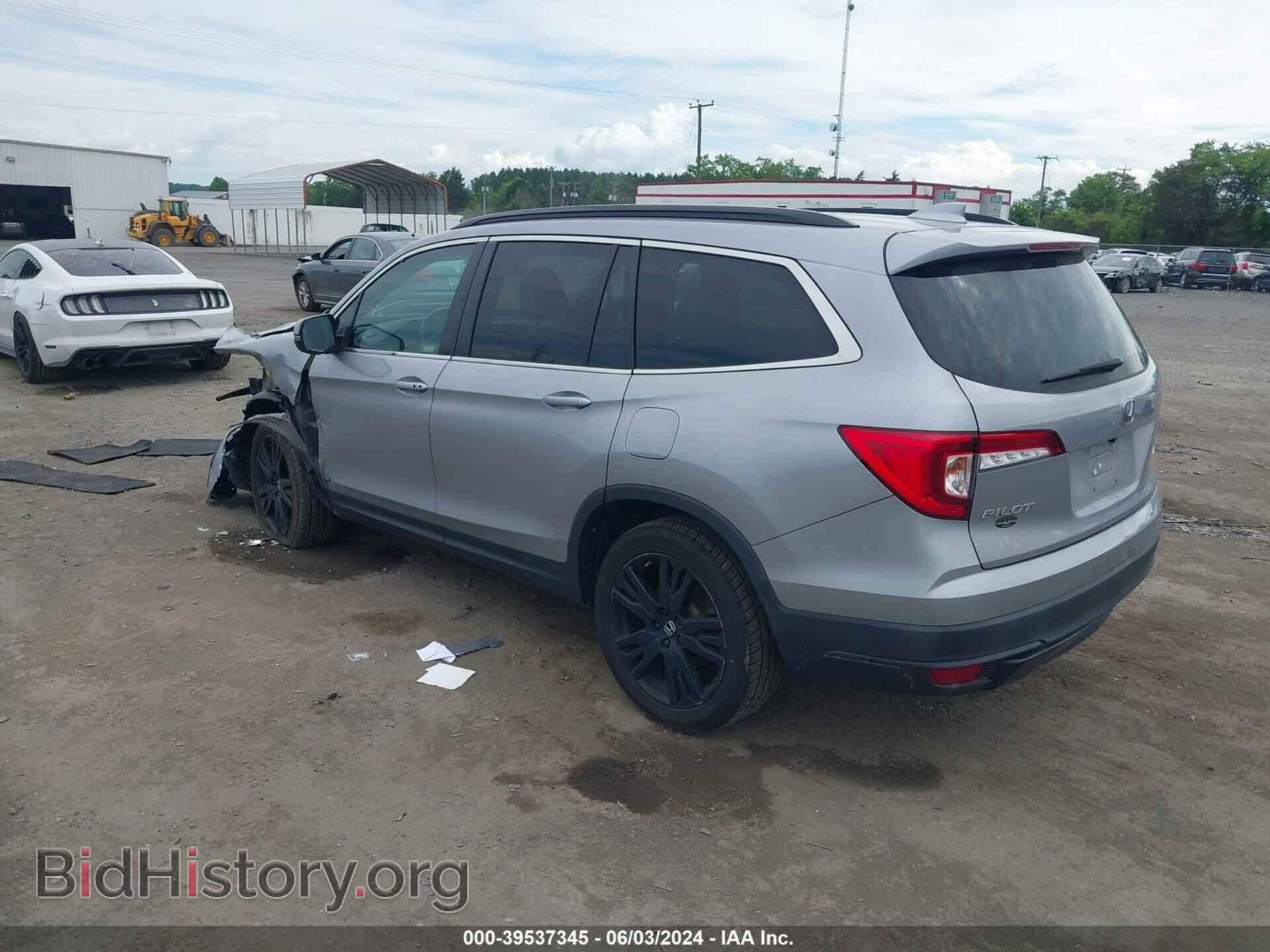 2021 HONDA PILOT - VIN: 5FNYF6H20MB059244 - Фото 3