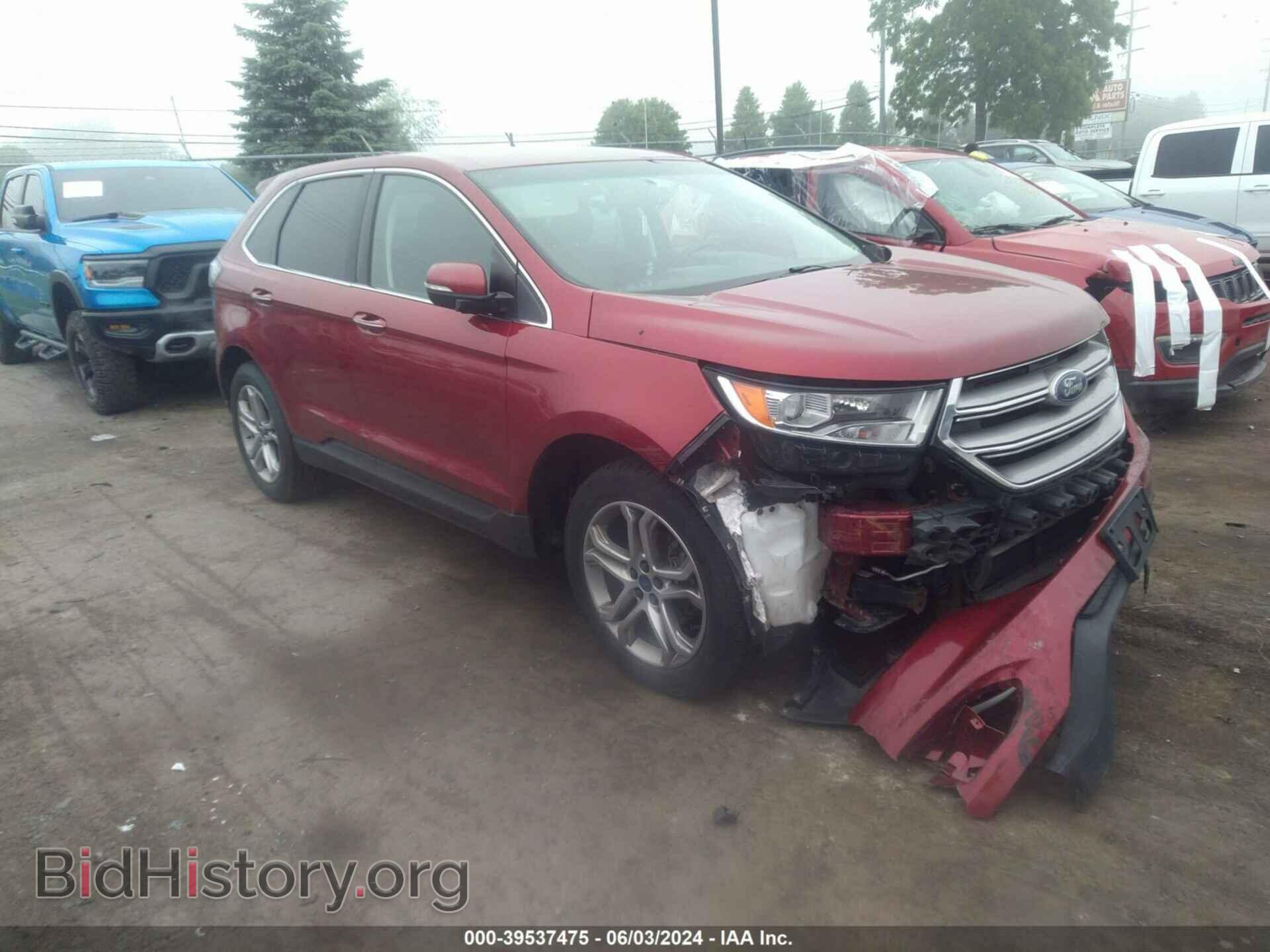Photo 2FMPK3K92HBB38229 - FORD EDGE 2017