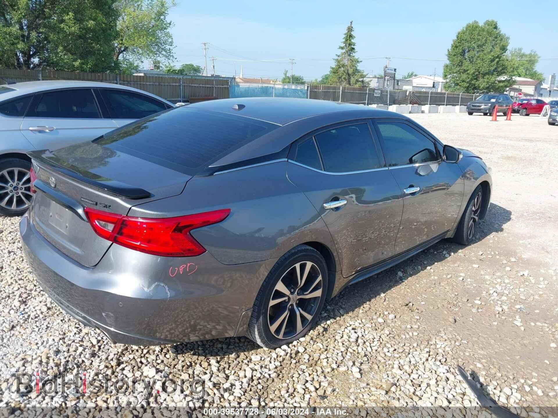 2018 NISSAN MAXIMA - VIN: 1N4AA6AP1JC371500 - Фото 4