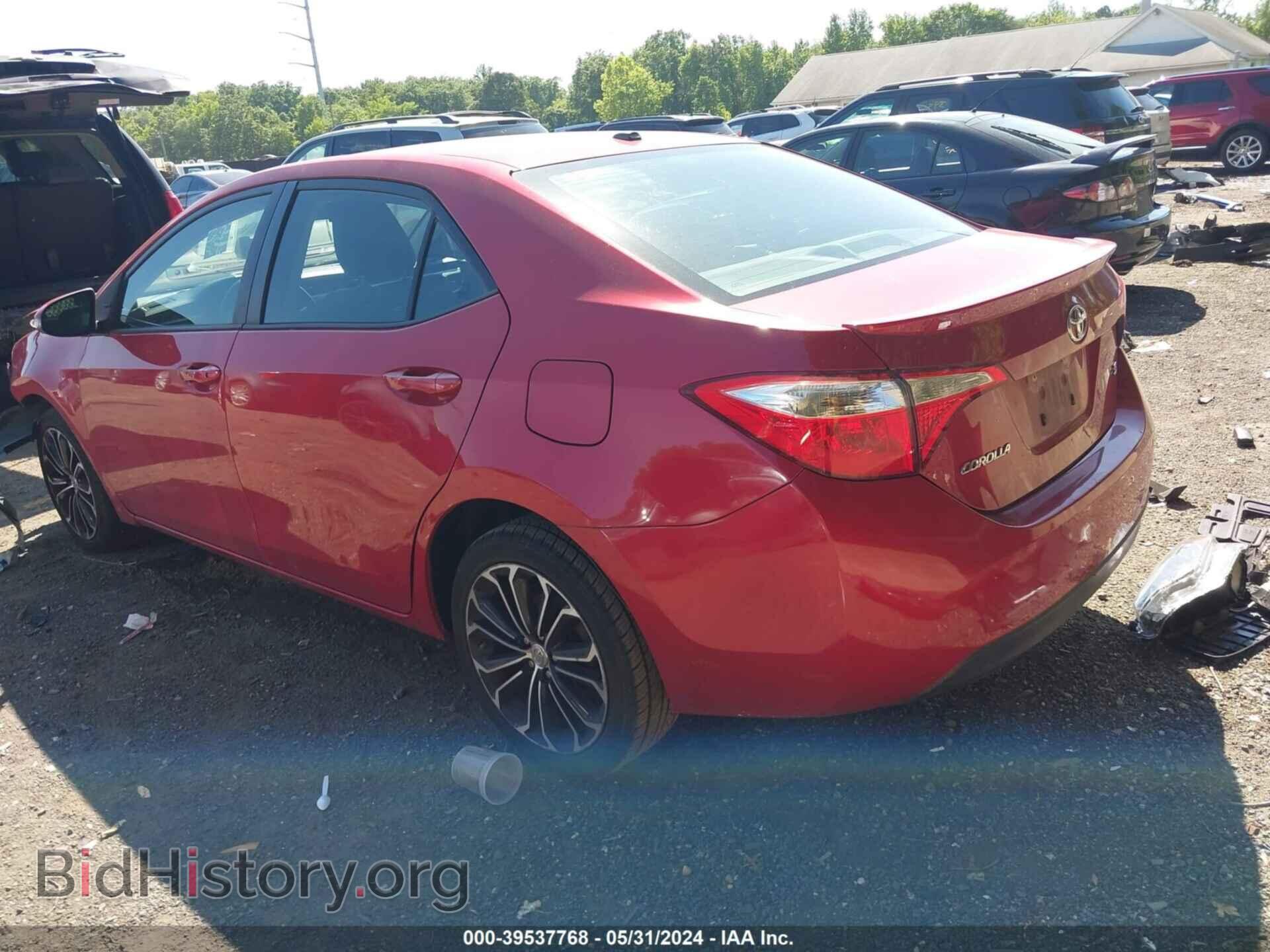 2015 TOYOTA COROLLA - VIN: 2T1BURHE3FC266094 - Фото 3