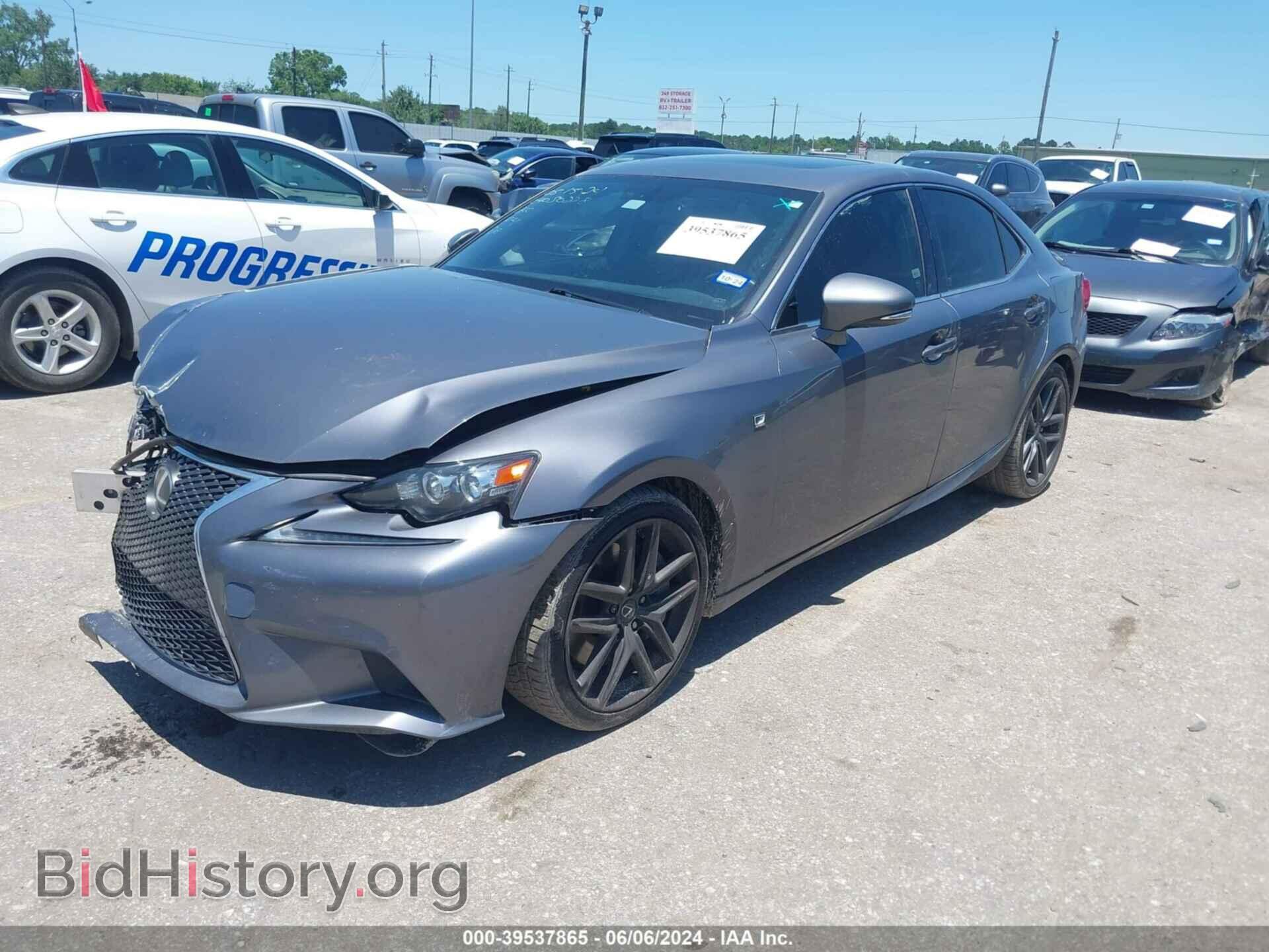 2015 LEXUS IS 350 - VIN: JTHBE1D21F5019906 - Фото 2