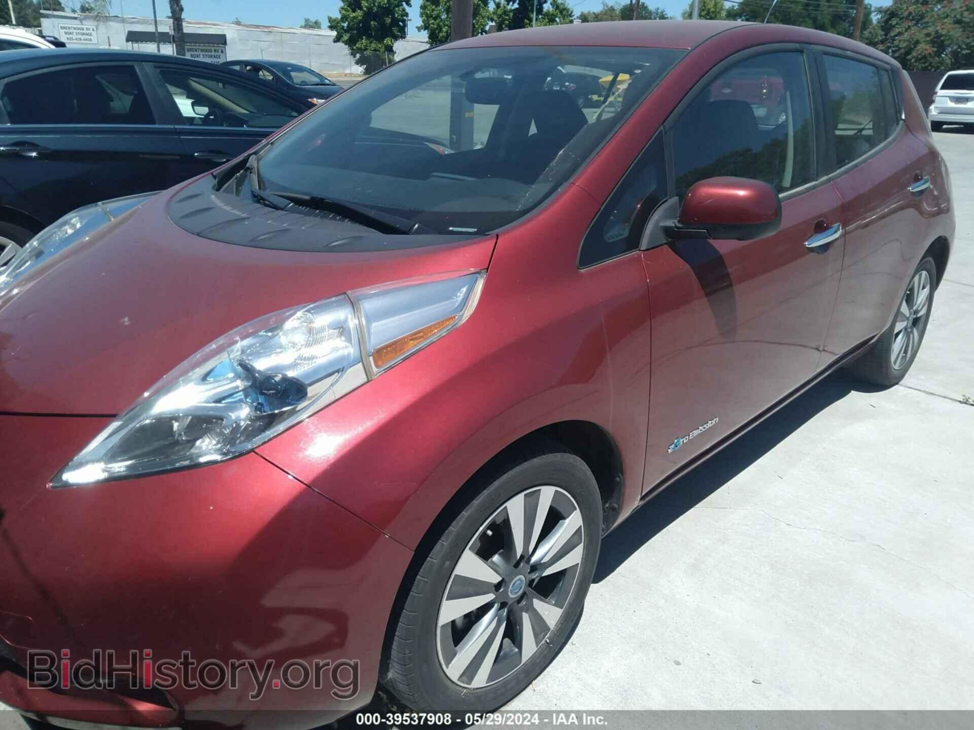 2013 NISSAN LEAF - VIN: 1N4AZ0CP5DC405641 - Фото 2