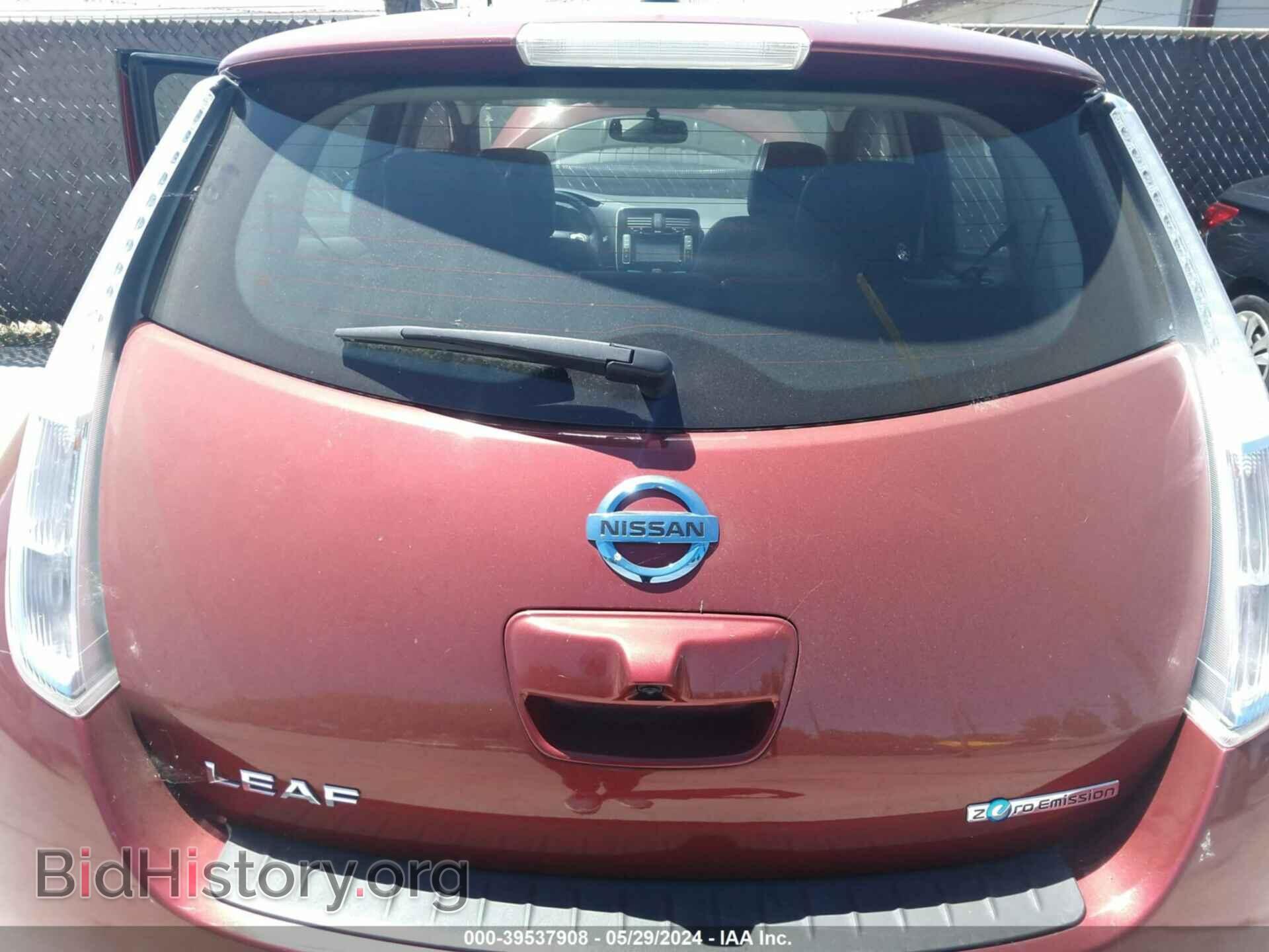 2013 NISSAN LEAF - VIN: 1N4AZ0CP5DC405641 - Фото 12