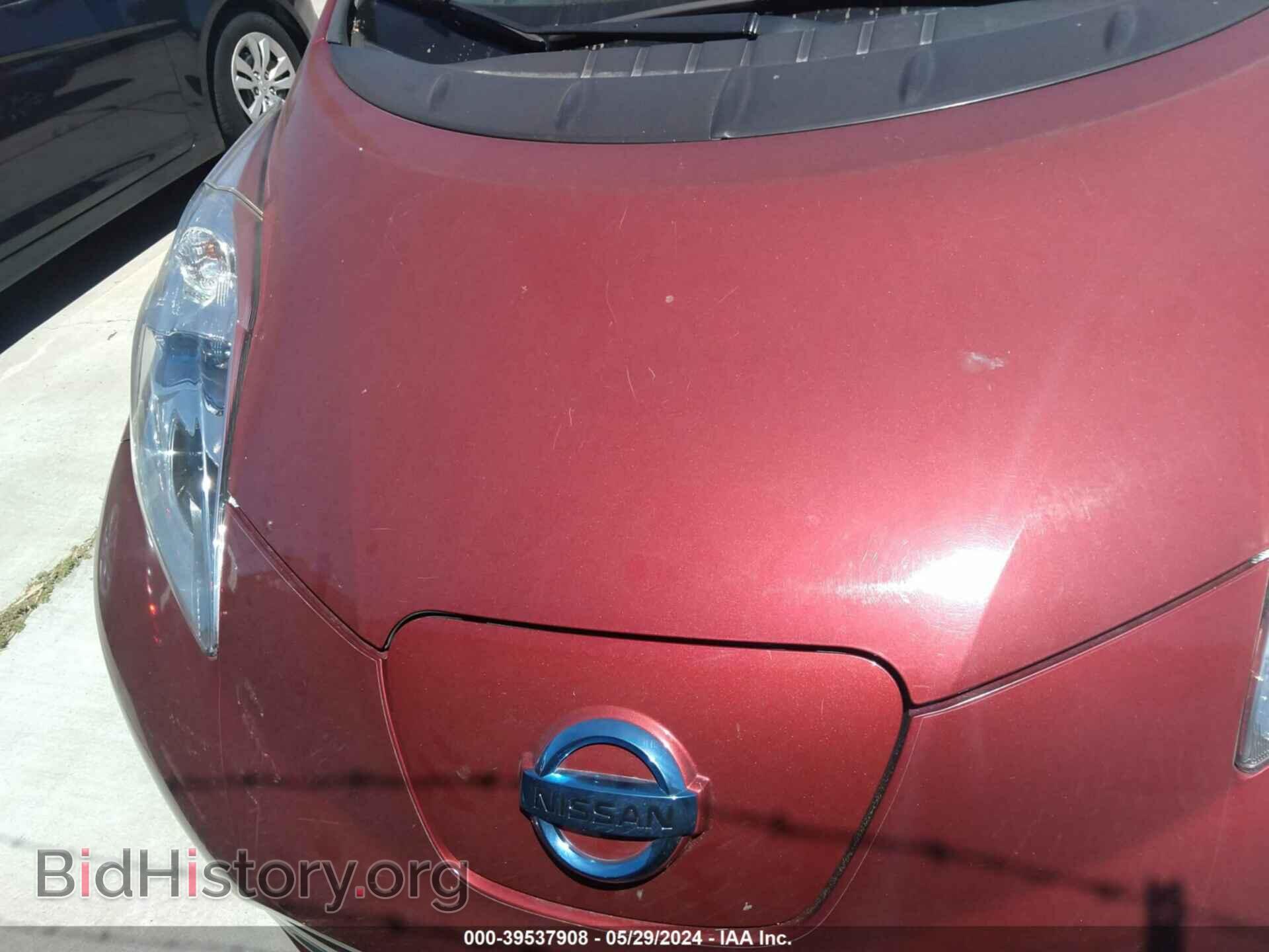 2013 NISSAN LEAF - VIN: 1N4AZ0CP5DC405641 - Фото 6