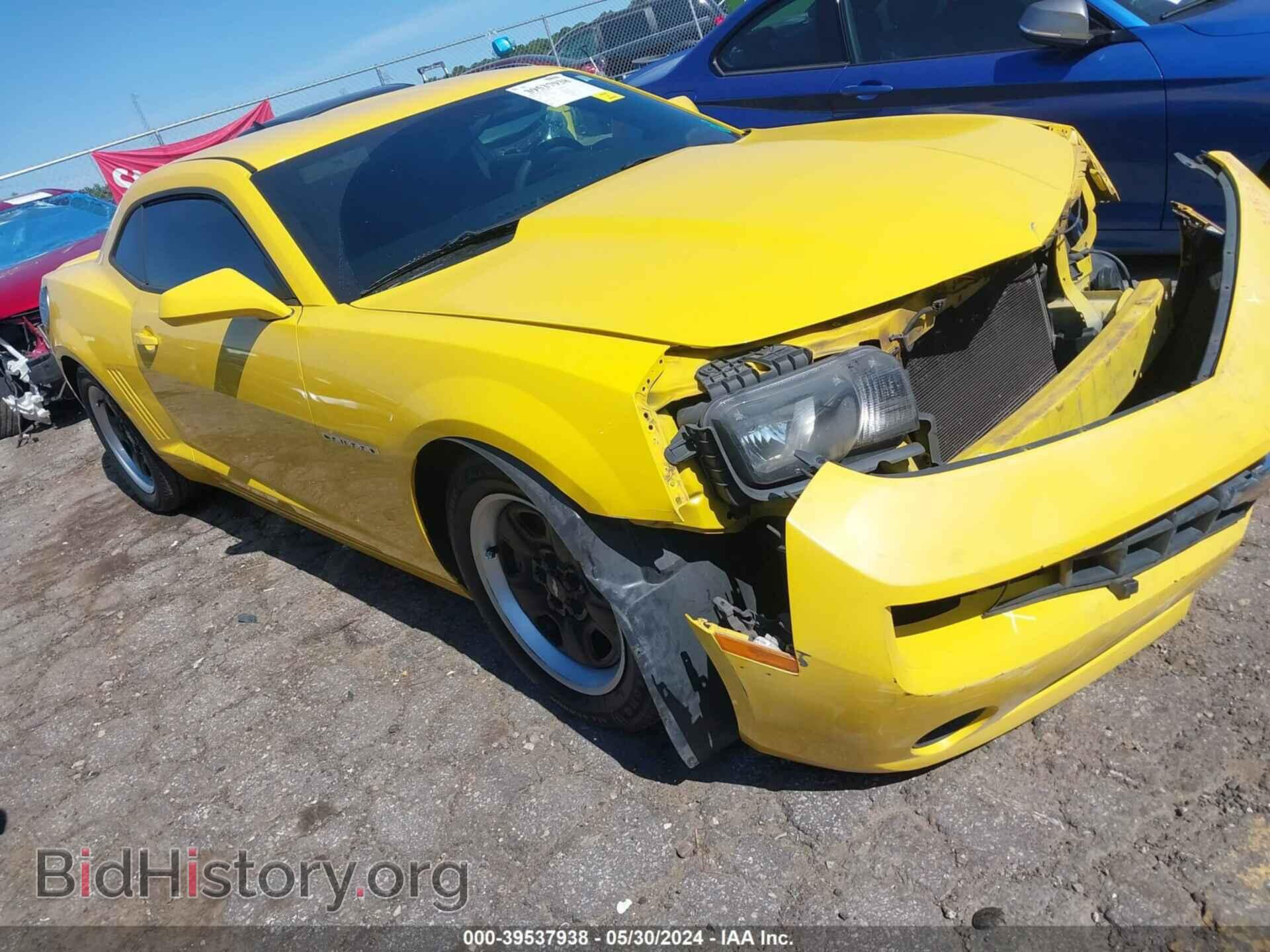 Photo 2G1FA1E36D9226774 - CHEVROLET CAMARO 2013