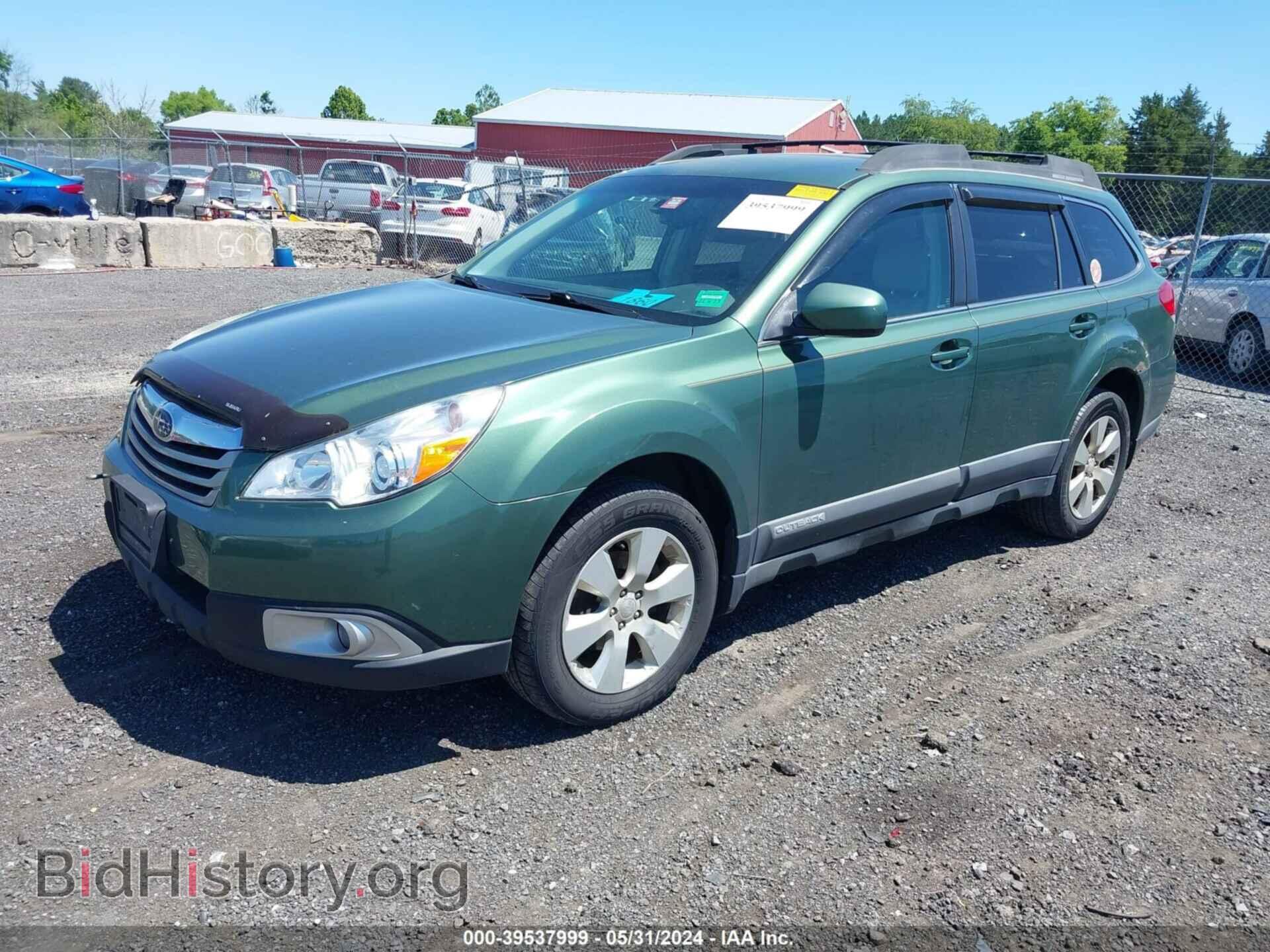 2011 SUBARU OUTBACK - VIN: 4S4BRBCC6B3310649 - Фото 2