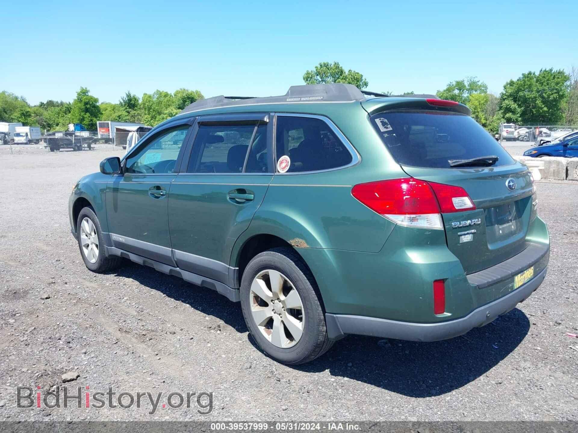 2011 SUBARU OUTBACK - VIN: 4S4BRBCC6B3310649 - Фото 3