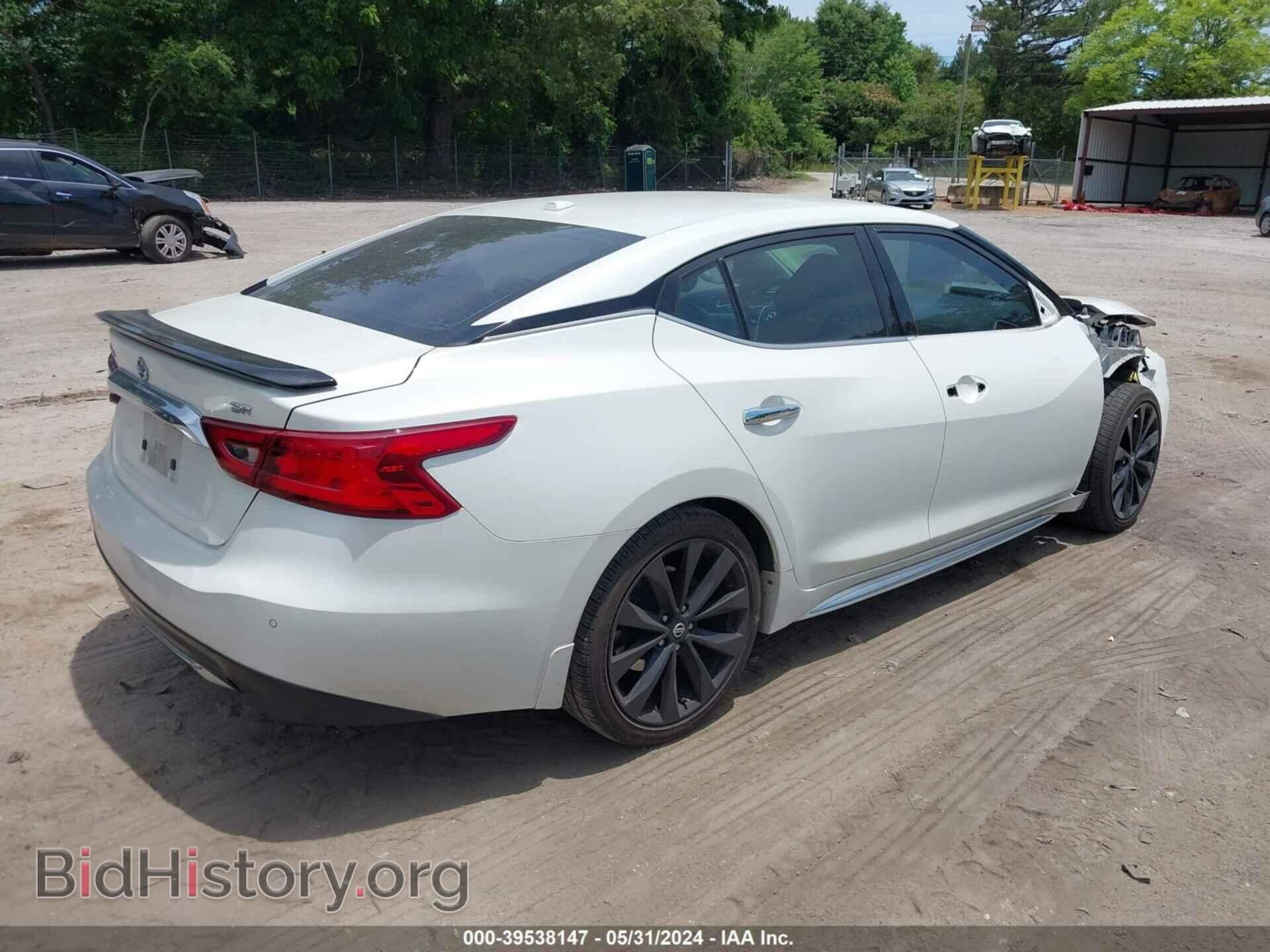 2017 NISSAN MAXIMA - VIN: 1N4AA6APXHC390265 - Фото 4