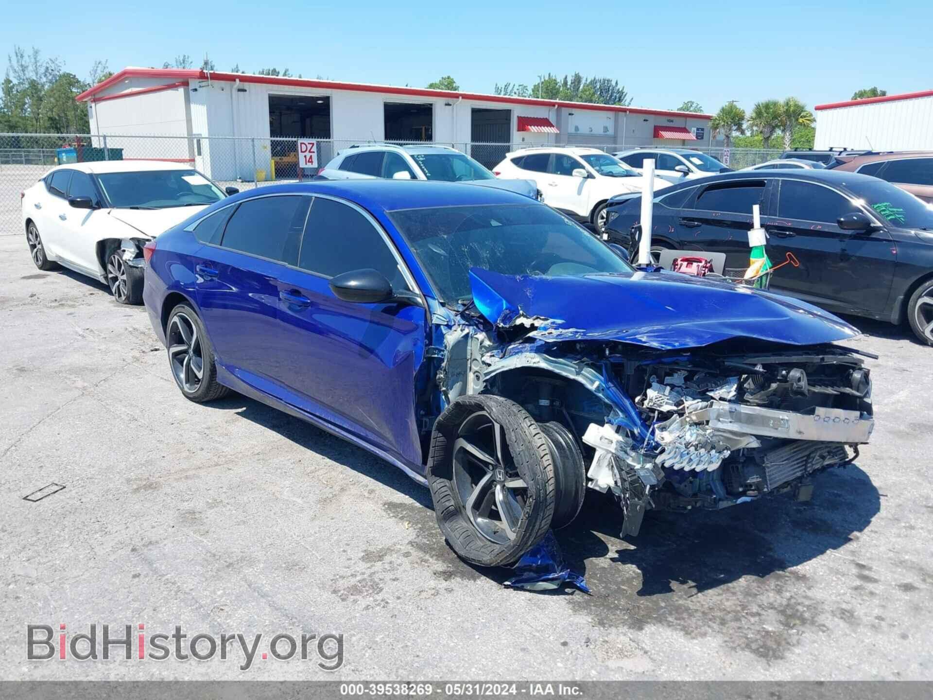 Photo 1HGCV1F37MA023976 - HONDA ACCORD 2021