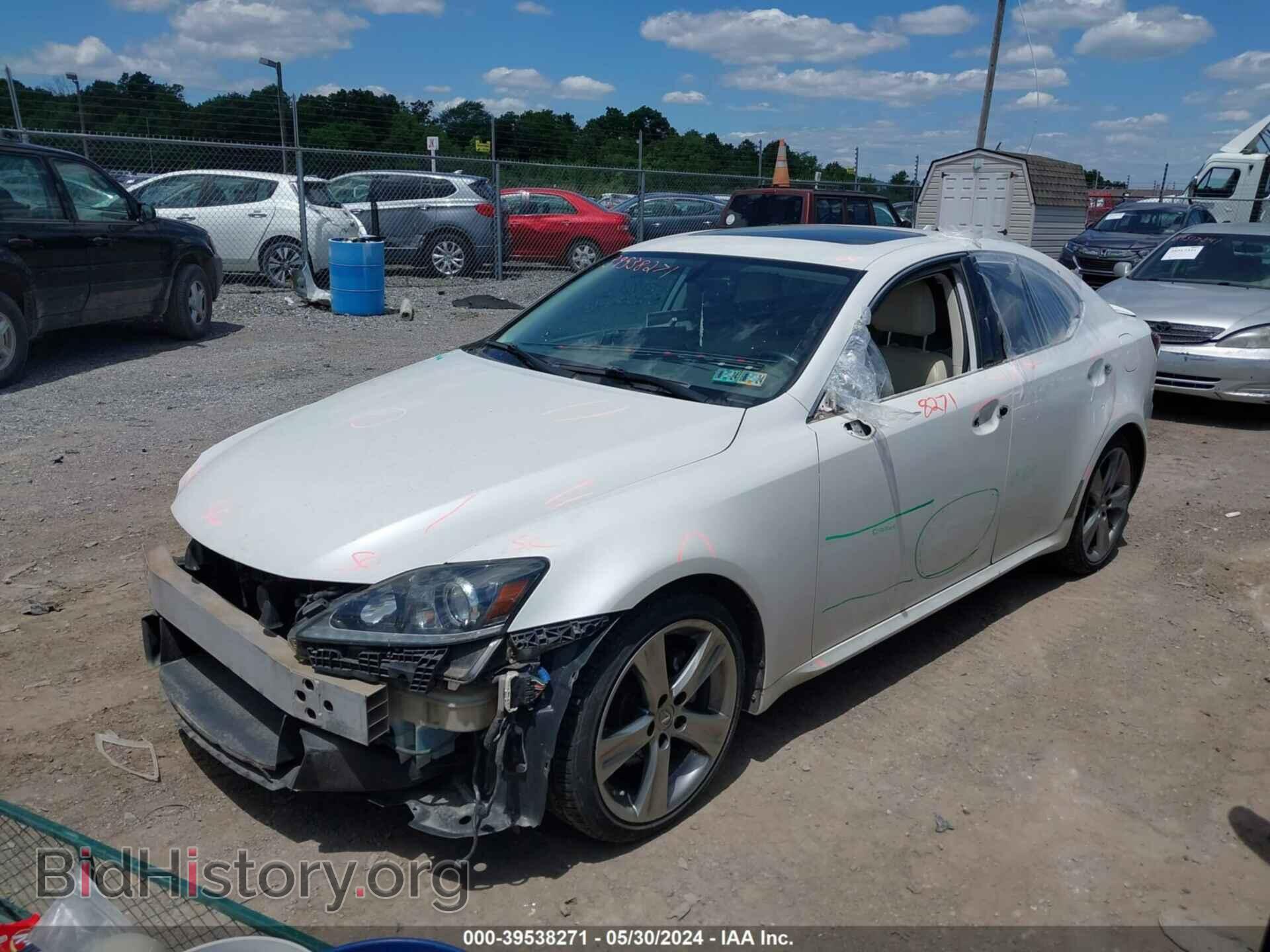 2011 LEXUS IS 250 - VIN: JTHBF5C25B5150109 - Фото 2