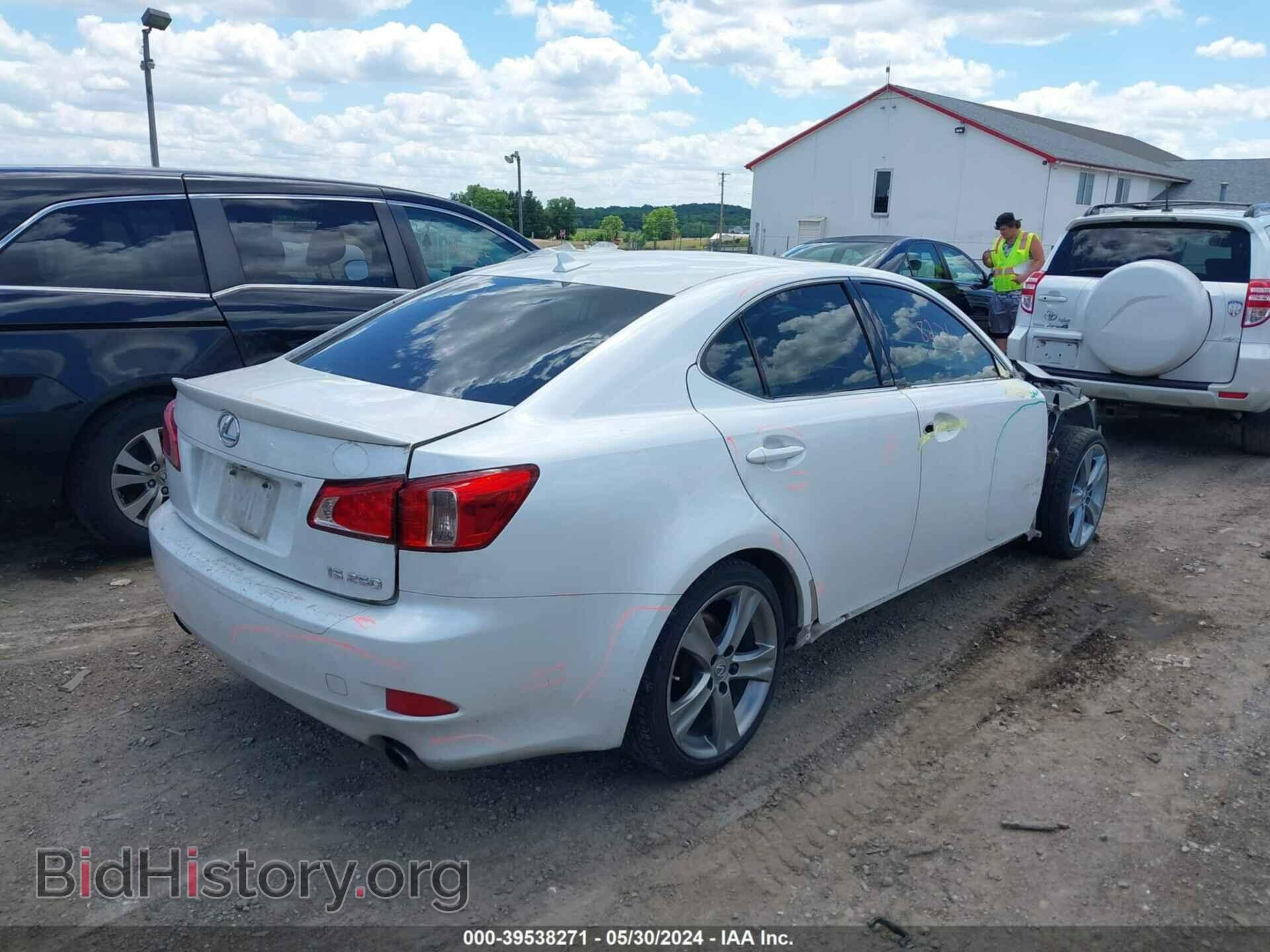 2011 LEXUS IS 250 - VIN: JTHBF5C25B5150109 - Фото 4