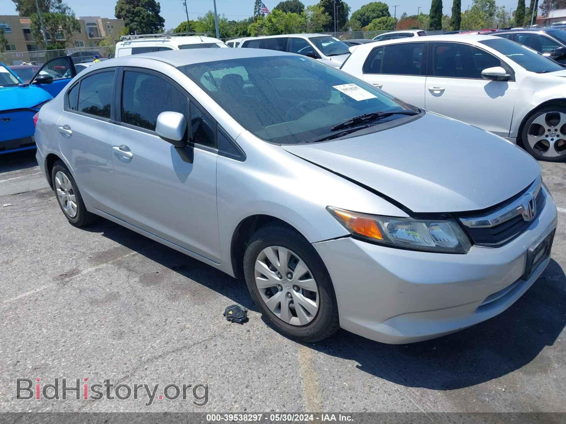 Photo 19XFB2F5XCE306914 - HONDA CIVIC 2012