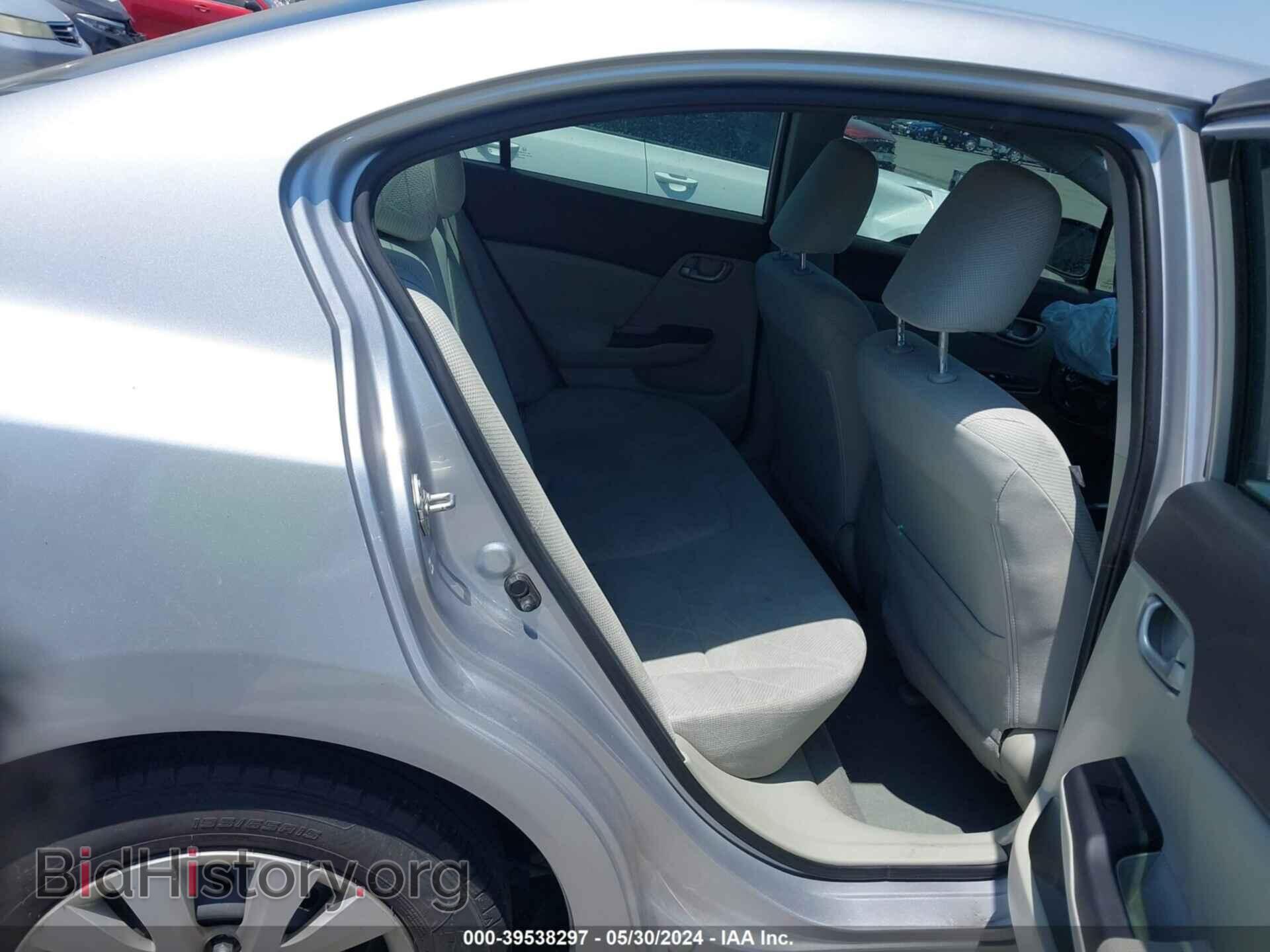 2012 HONDA CIVIC - VIN: 19XFB2F5XCE306914 - Фото 8