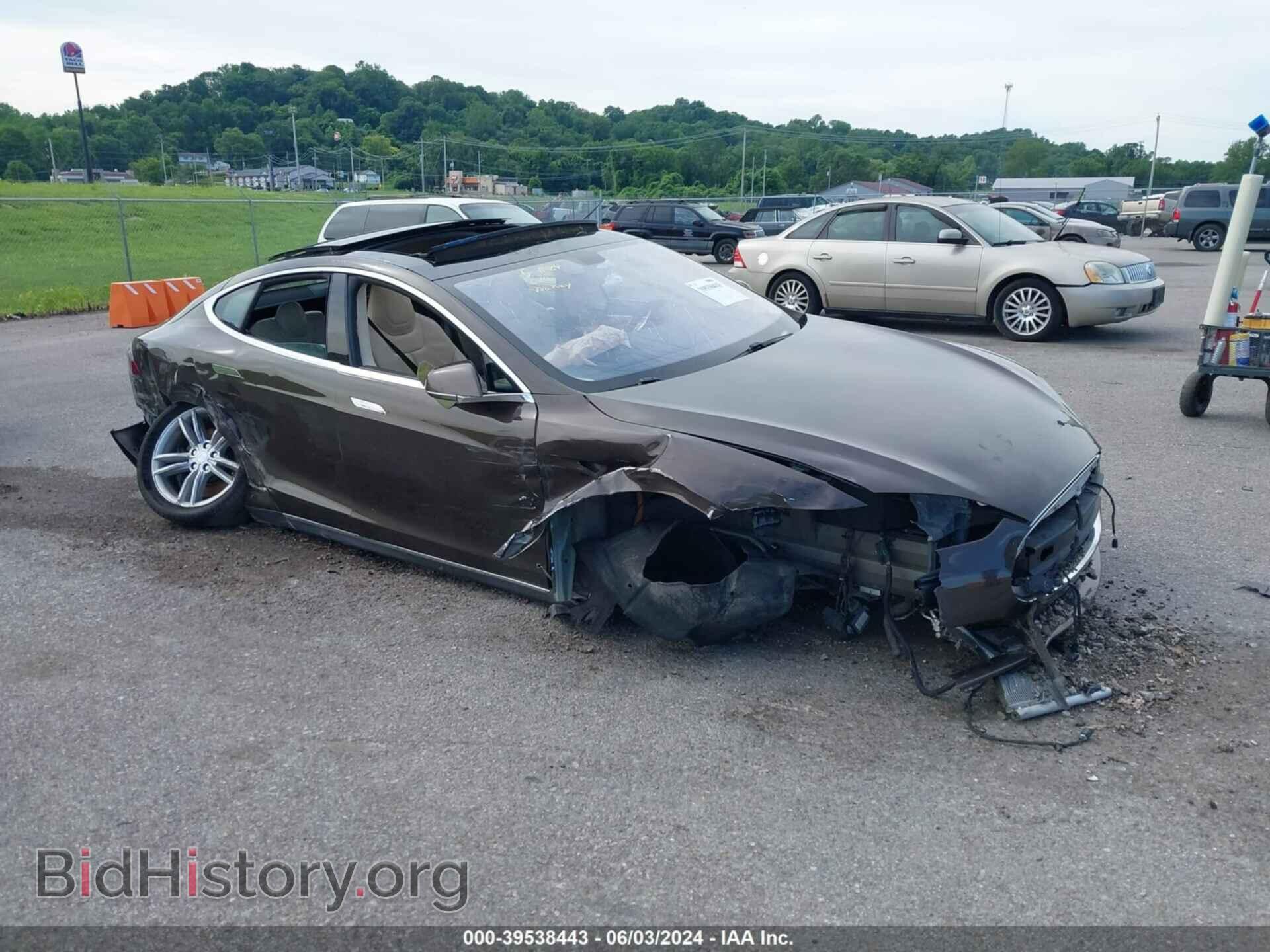 Photo 5YJSA1H13EFP53121 - TESLA MODEL S 2014