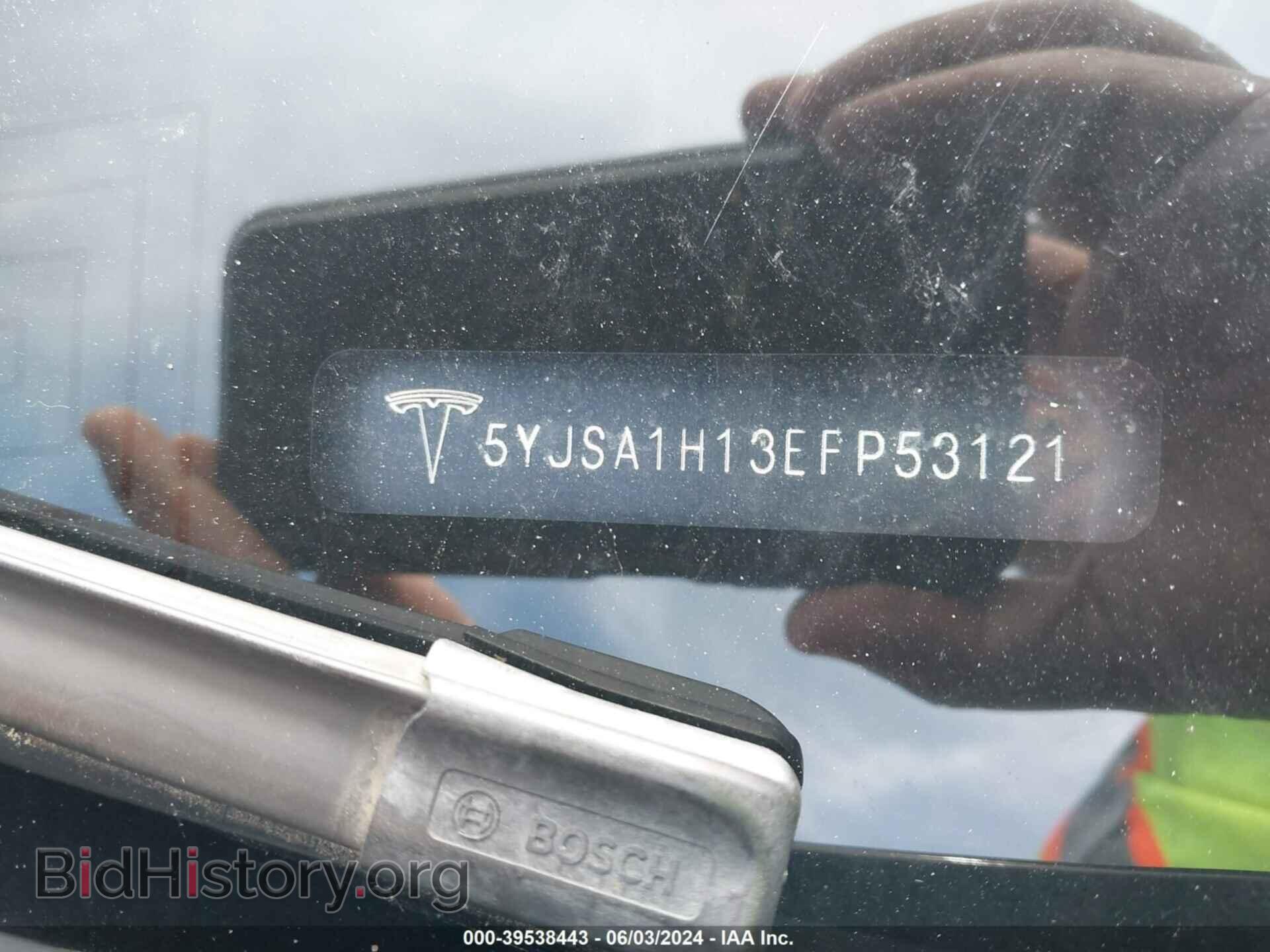 2014 TESLA MODEL S - VIN: 5YJSA1H13EFP53121 - Фото 9