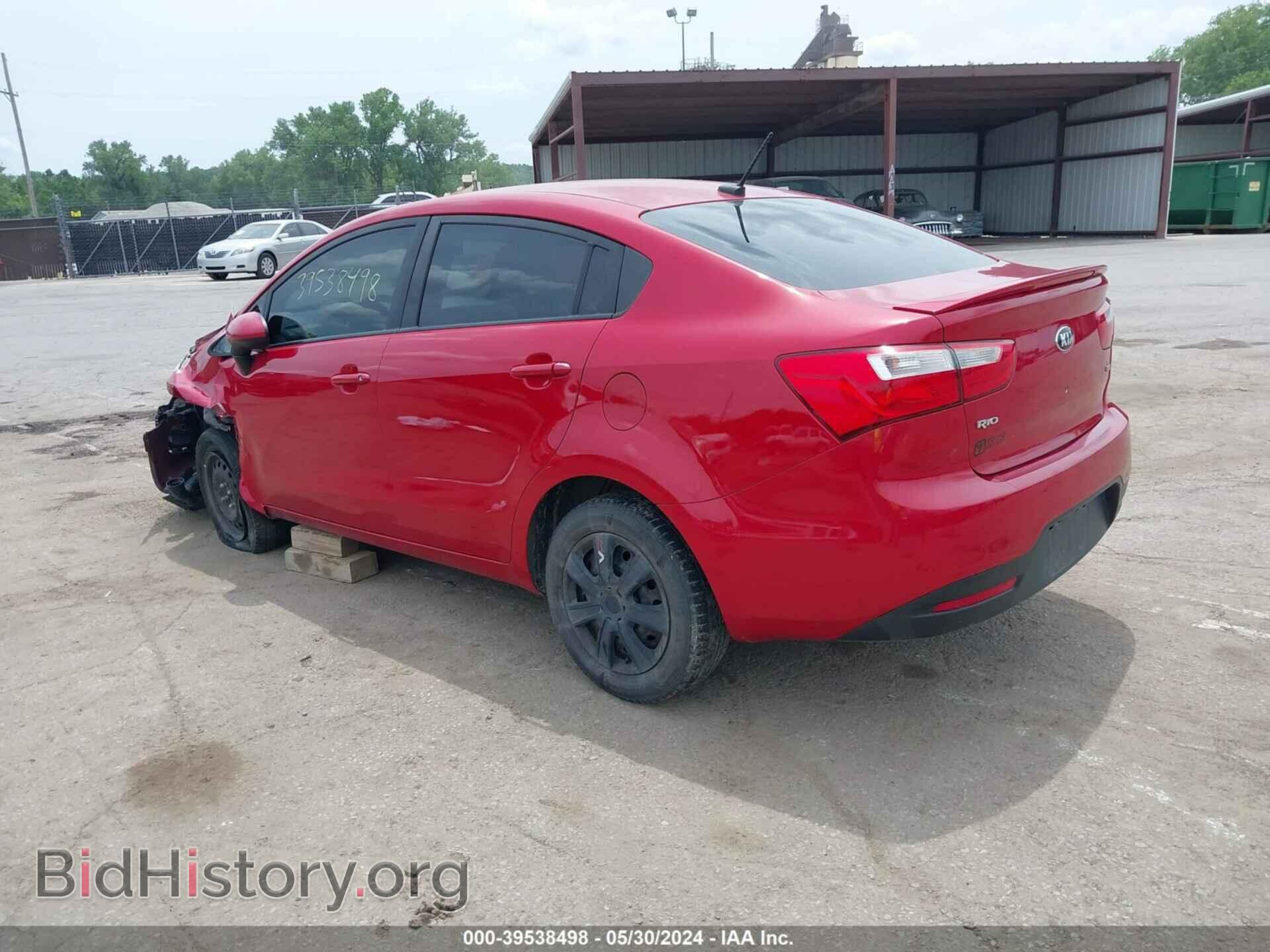 2014 KIA RIO - VIN: KNADM4A38E6400993 - Фото 3