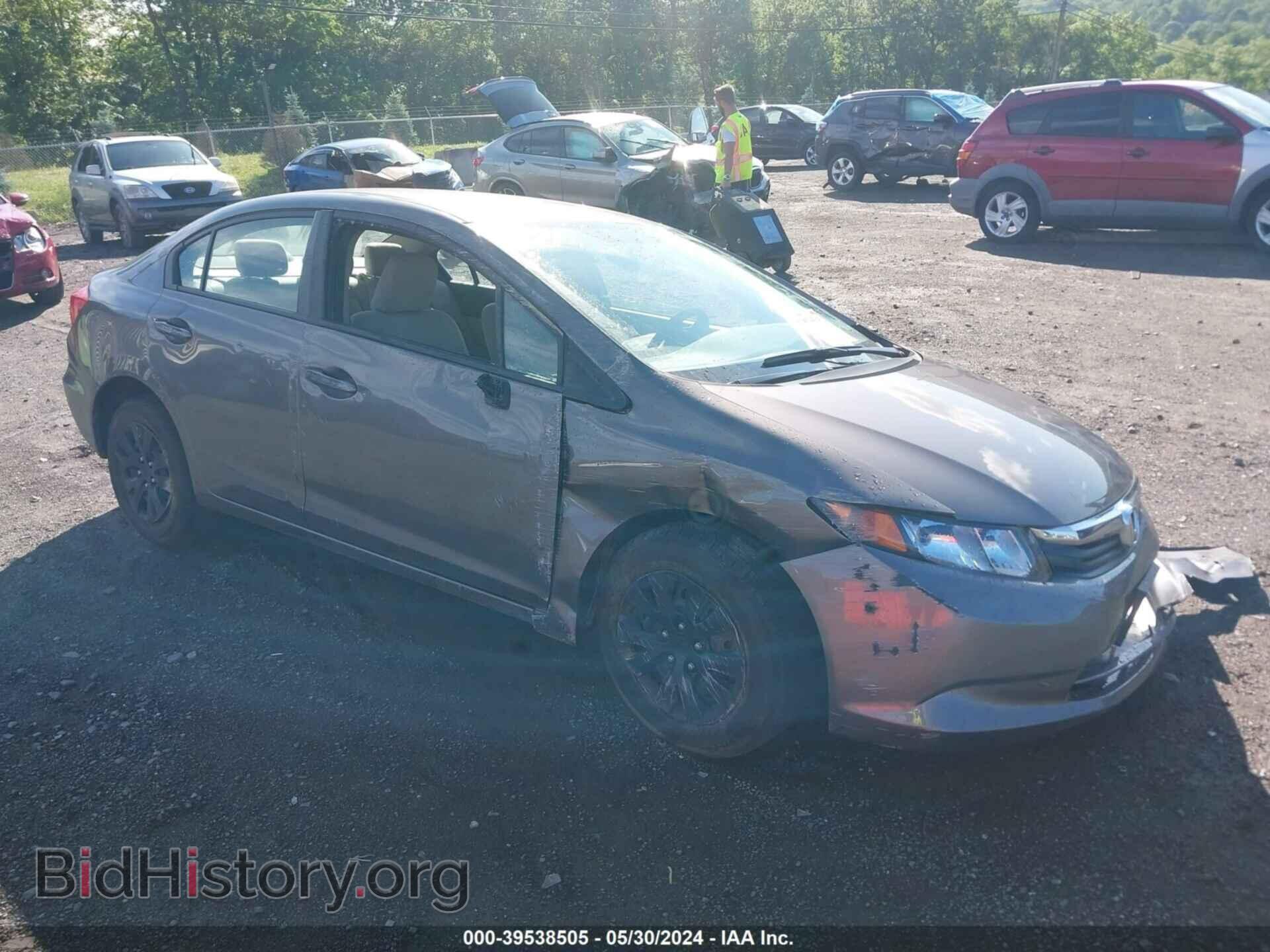 Photo 19XFB2F56CE386101 - HONDA CIVIC 2012