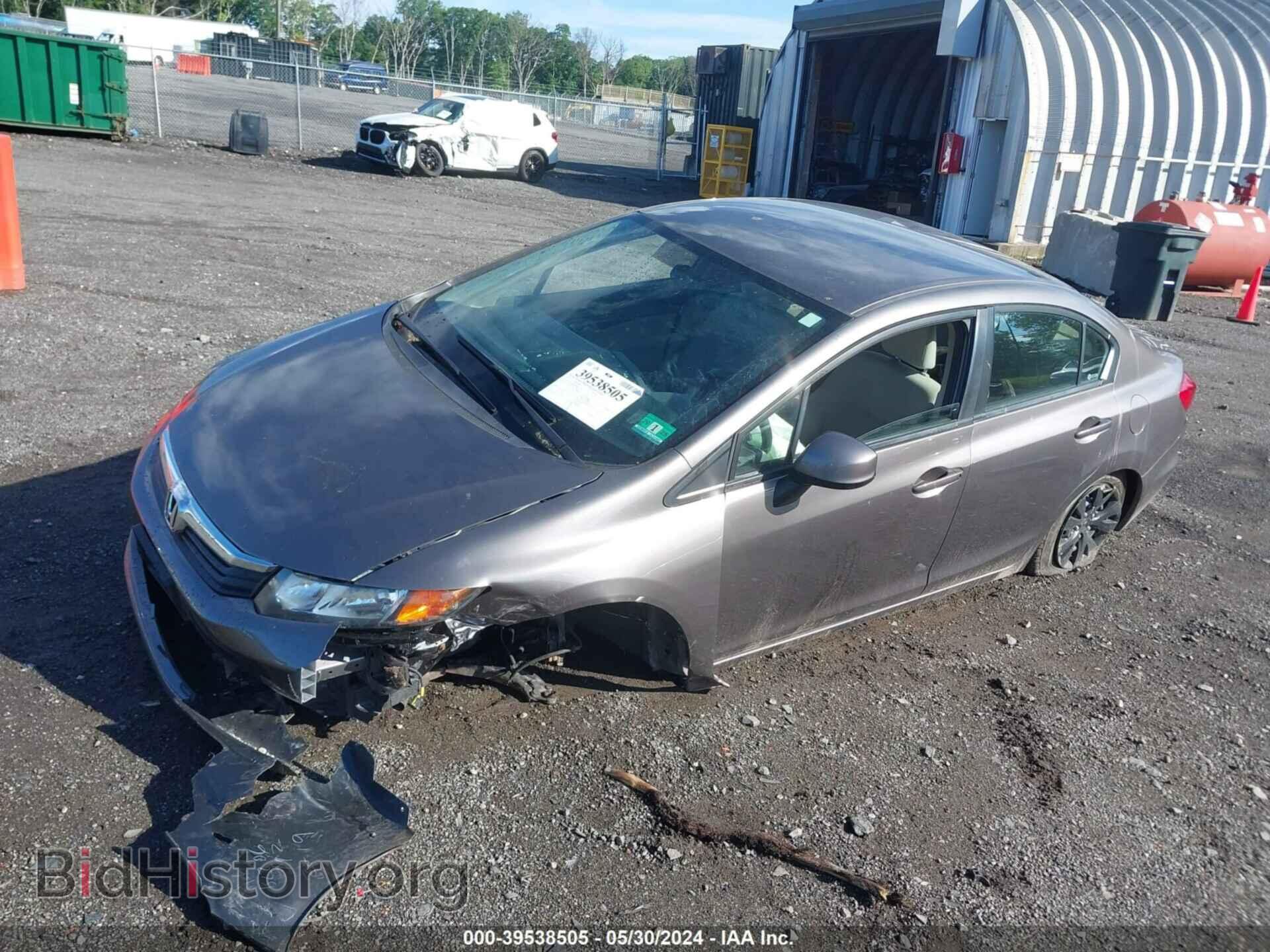 2012 HONDA CIVIC - VIN: 19XFB2F56CE386101 - Фото 2