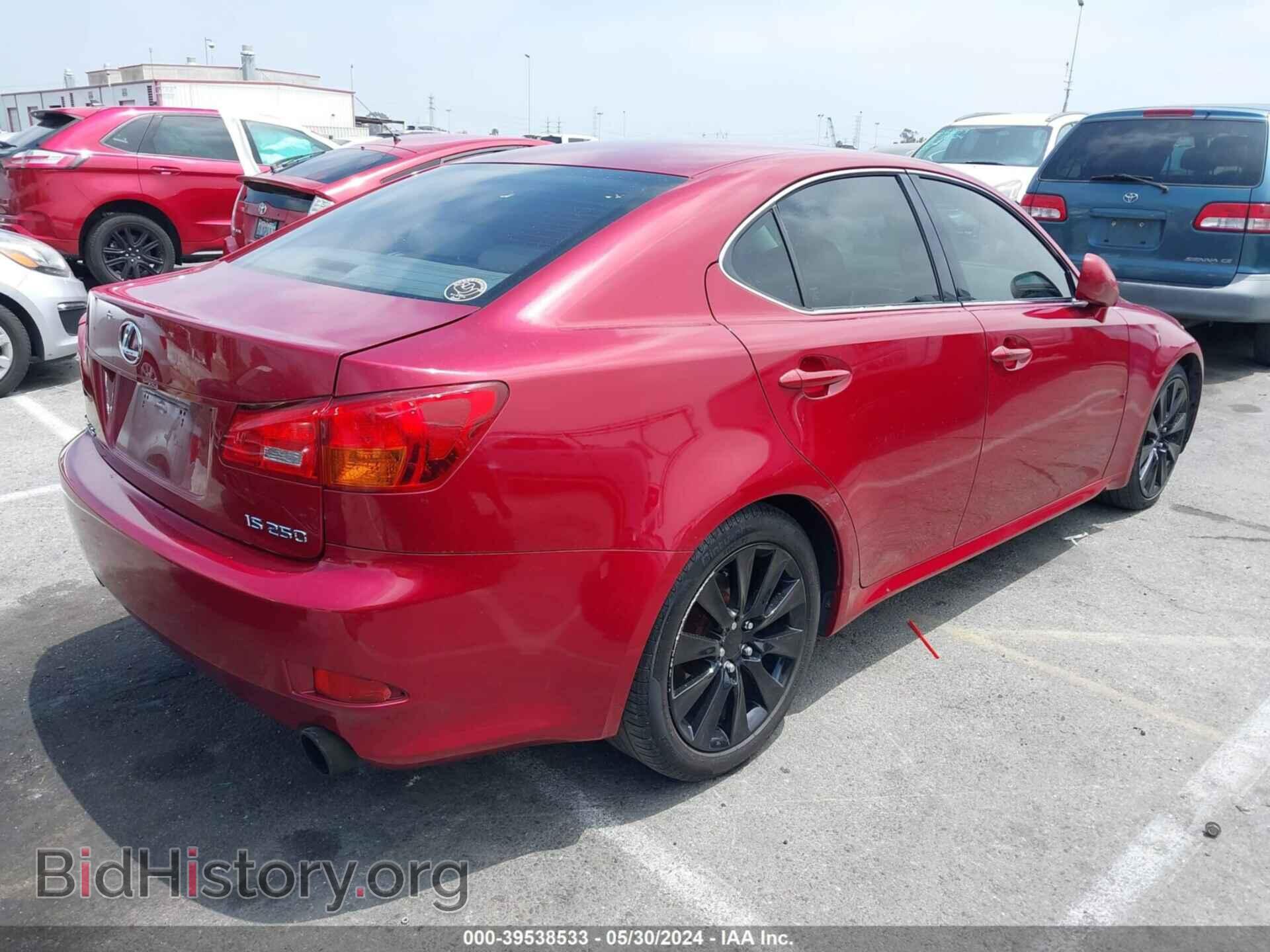 2006 LEXUS IS 250 - VIN: JTHBK262465013884 - Фото 4
