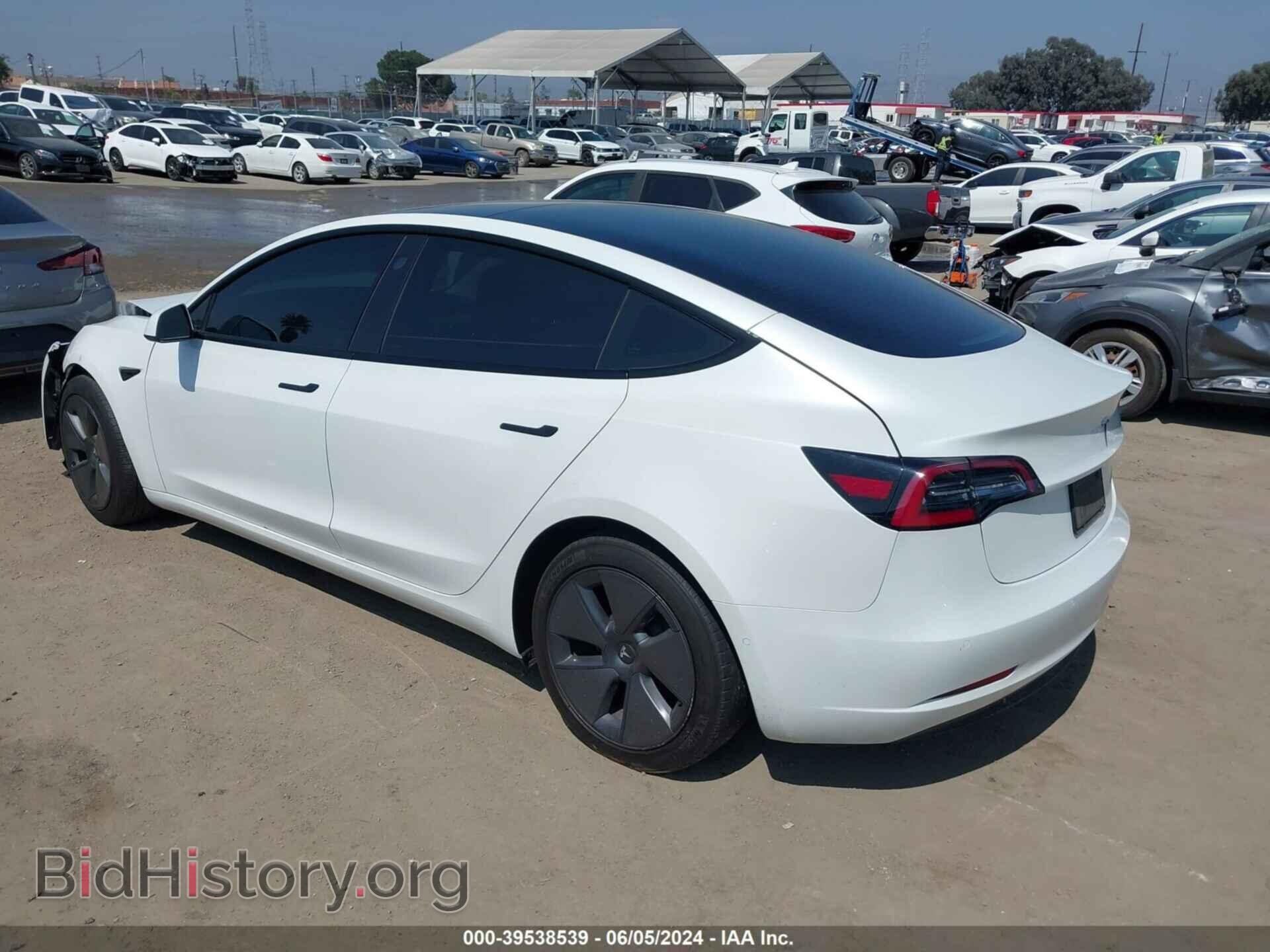 2021 TESLA MODEL 3 - VIN: 5YJ3E1EB7MF099180 - Фото 3