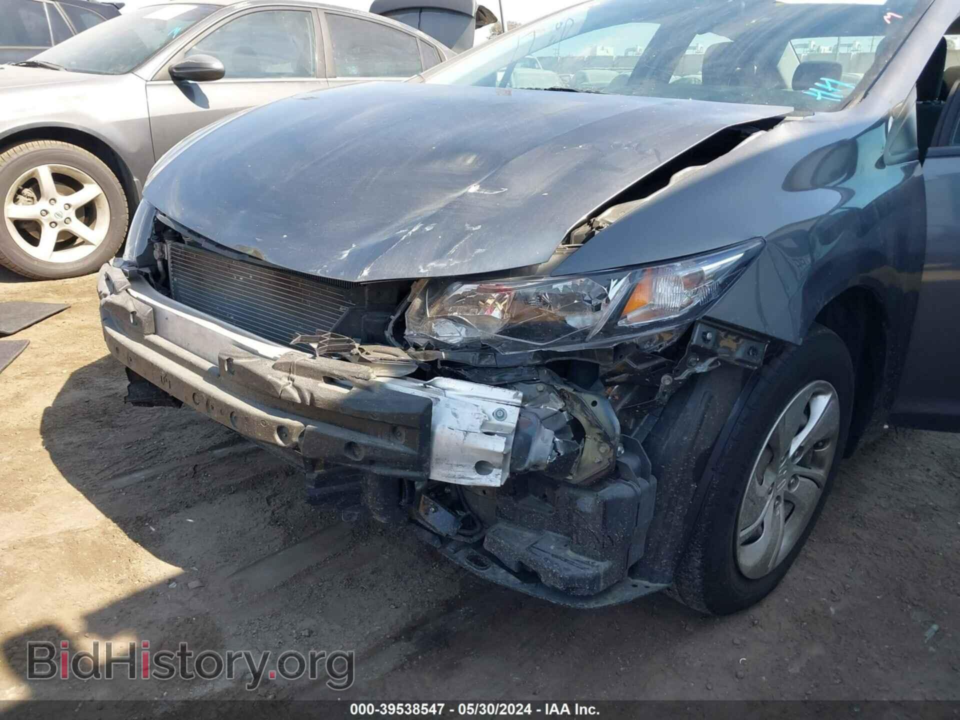 2013 HONDA CIVIC - VIN: 2HGFB2F54DH516559 - Фото 6