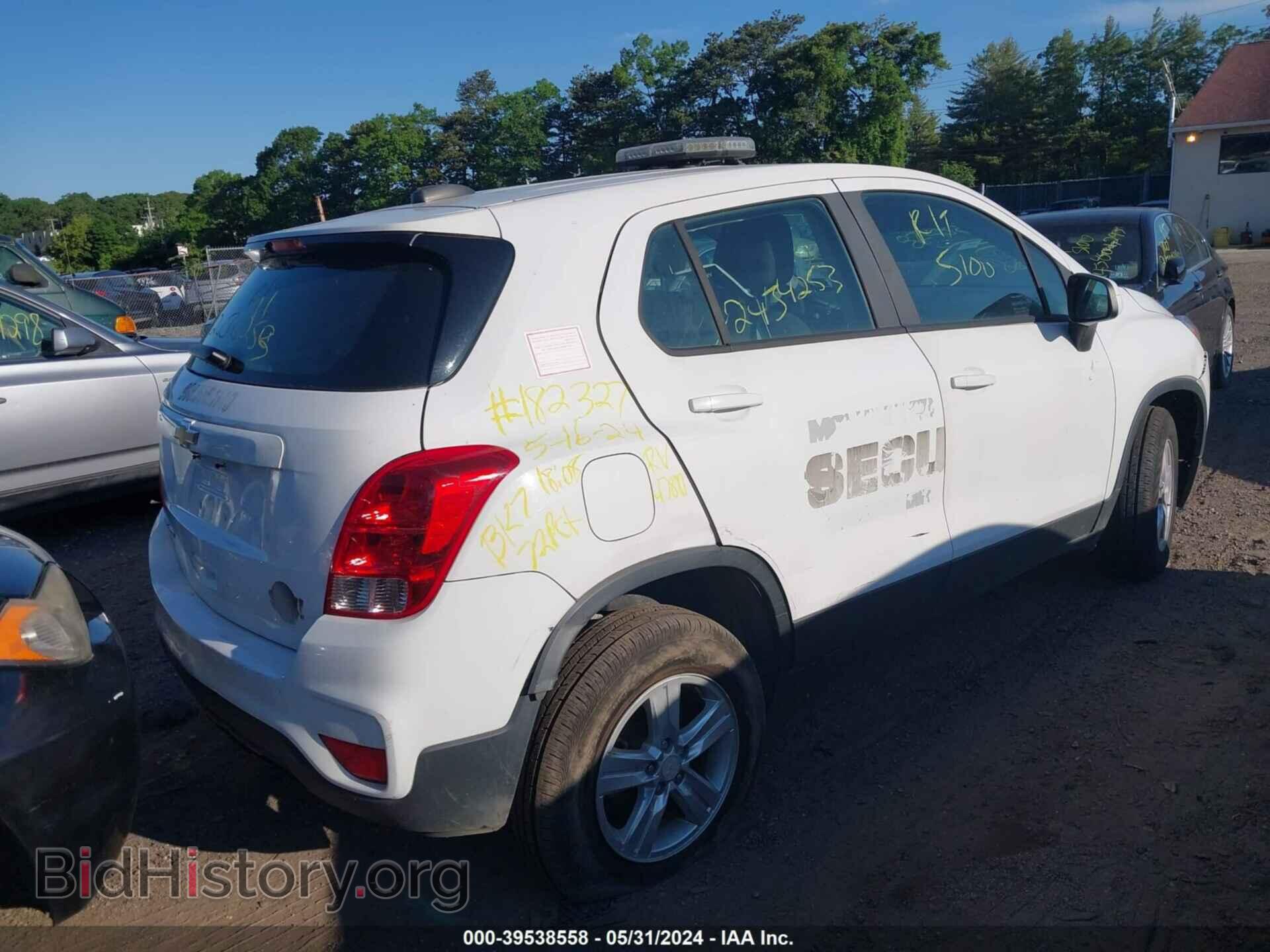 2017 CHEVROLET TRAX - VIN: 3GNCJNSB6HL200845 - Фото 4
