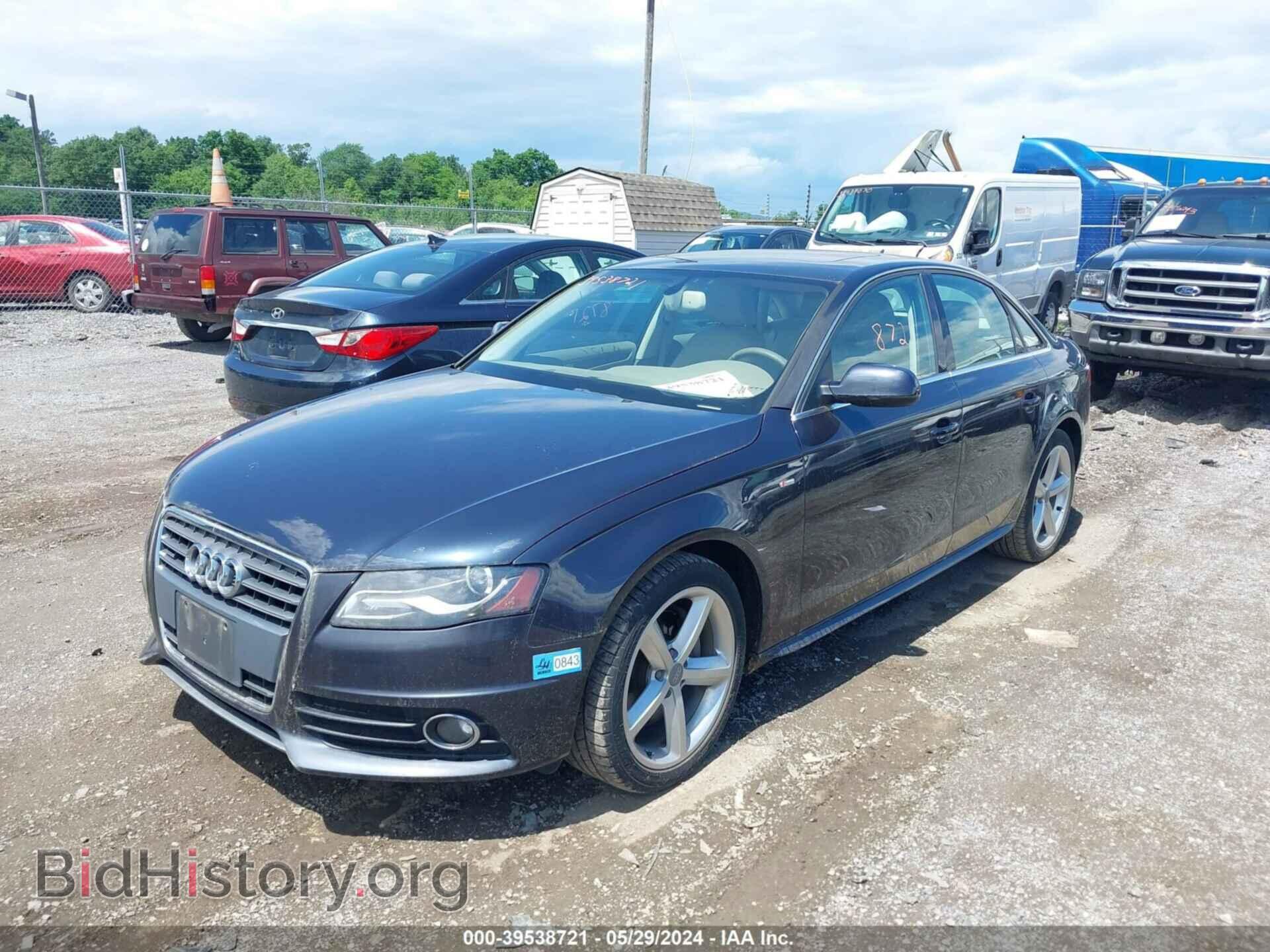 2012 AUDI A4 - VIN: WAUFFAFL5CN014240 - Фото 2