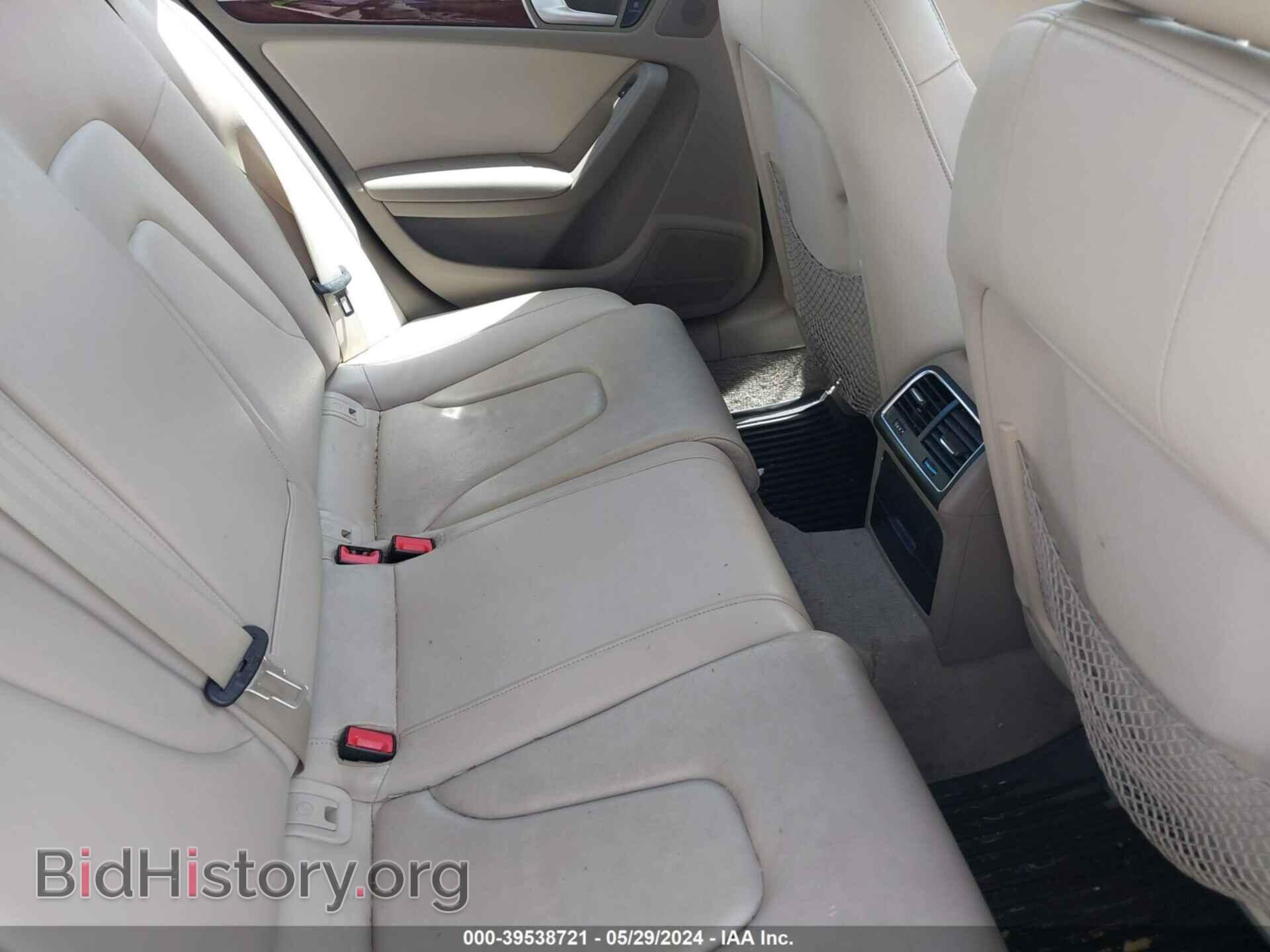2012 AUDI A4 - VIN: WAUFFAFL5CN014240 - Фото 8