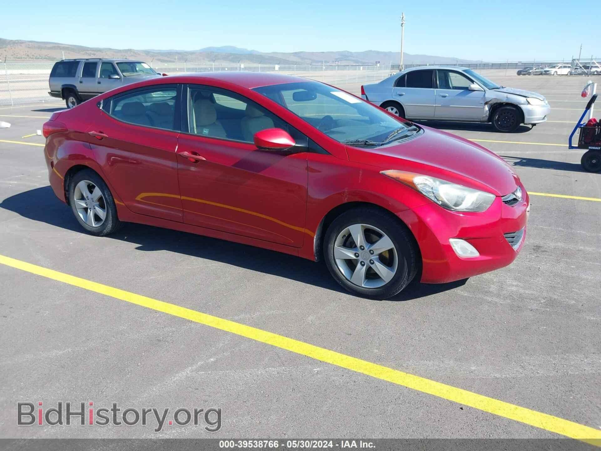 Фотография KMHDH4AE3CU305836 - HYUNDAI ELANTRA 2012