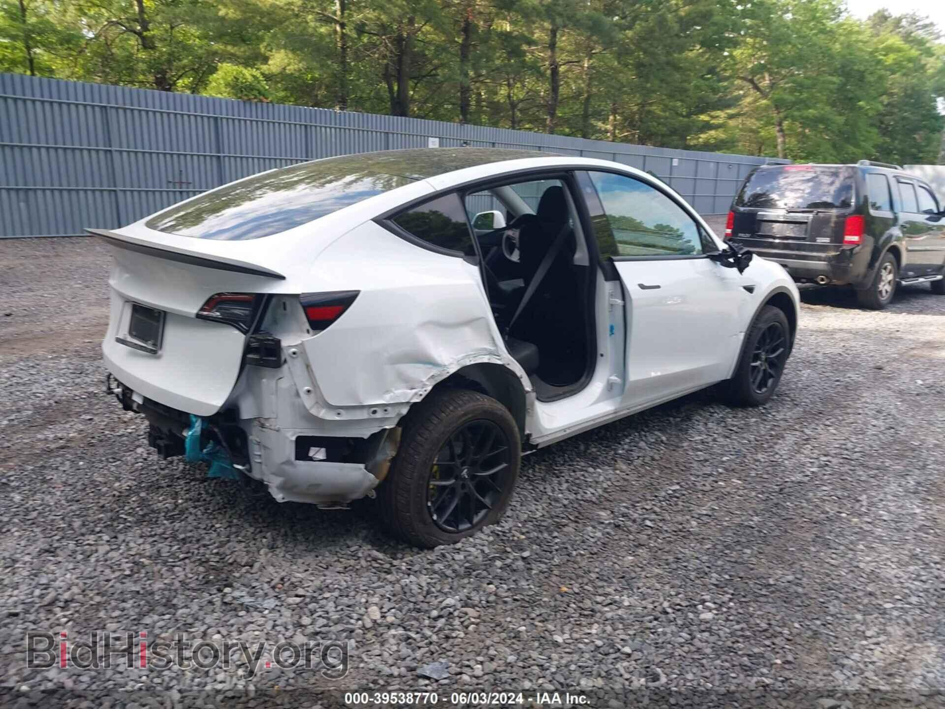 2021 TESLA MODEL Y - VIN: 5YJYGDEE2MF065675 - Фото 4
