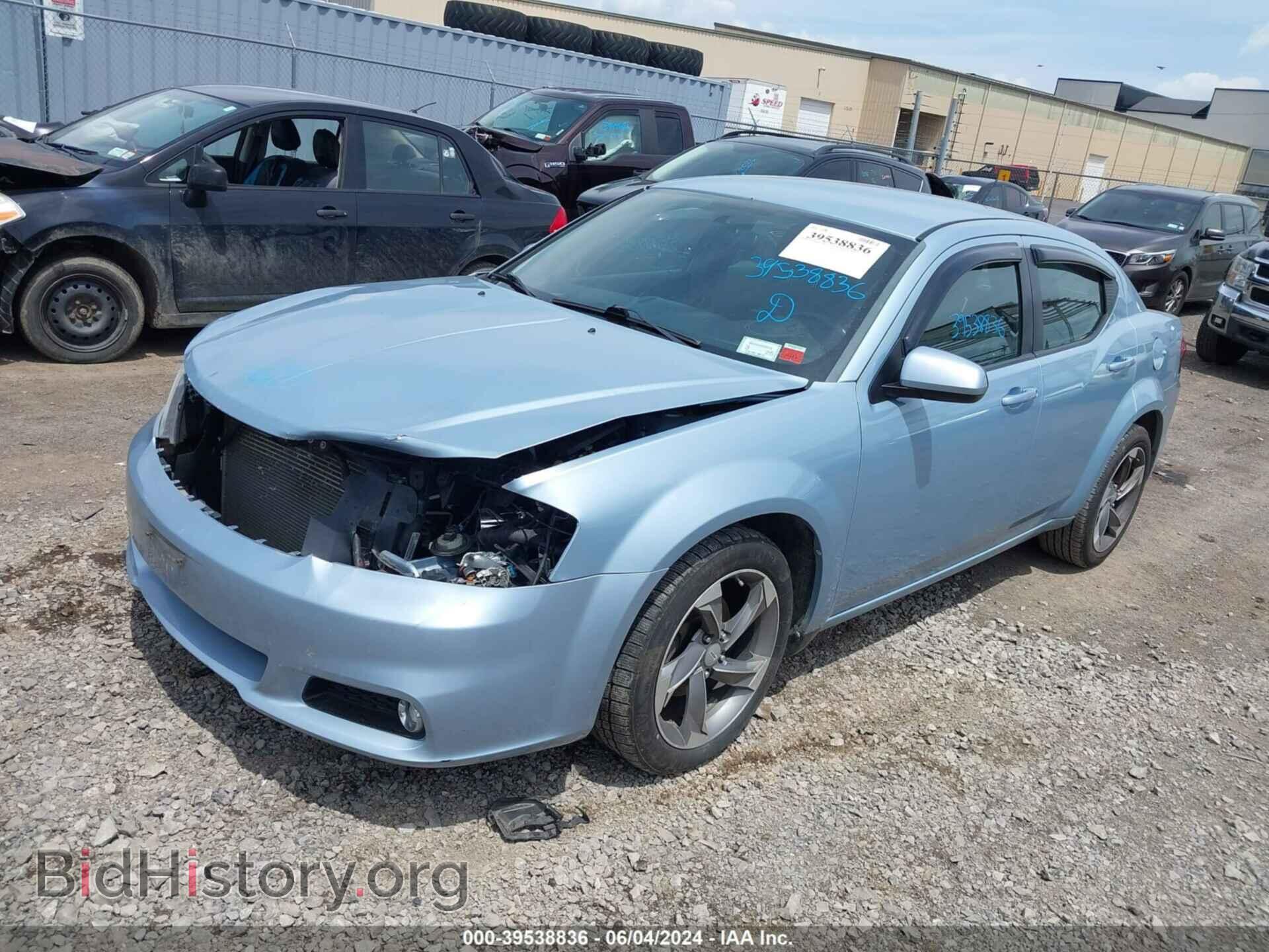 2013 DODGE AVENGER - VIN: 1C3CDZCB1DN520210 - Фото 2