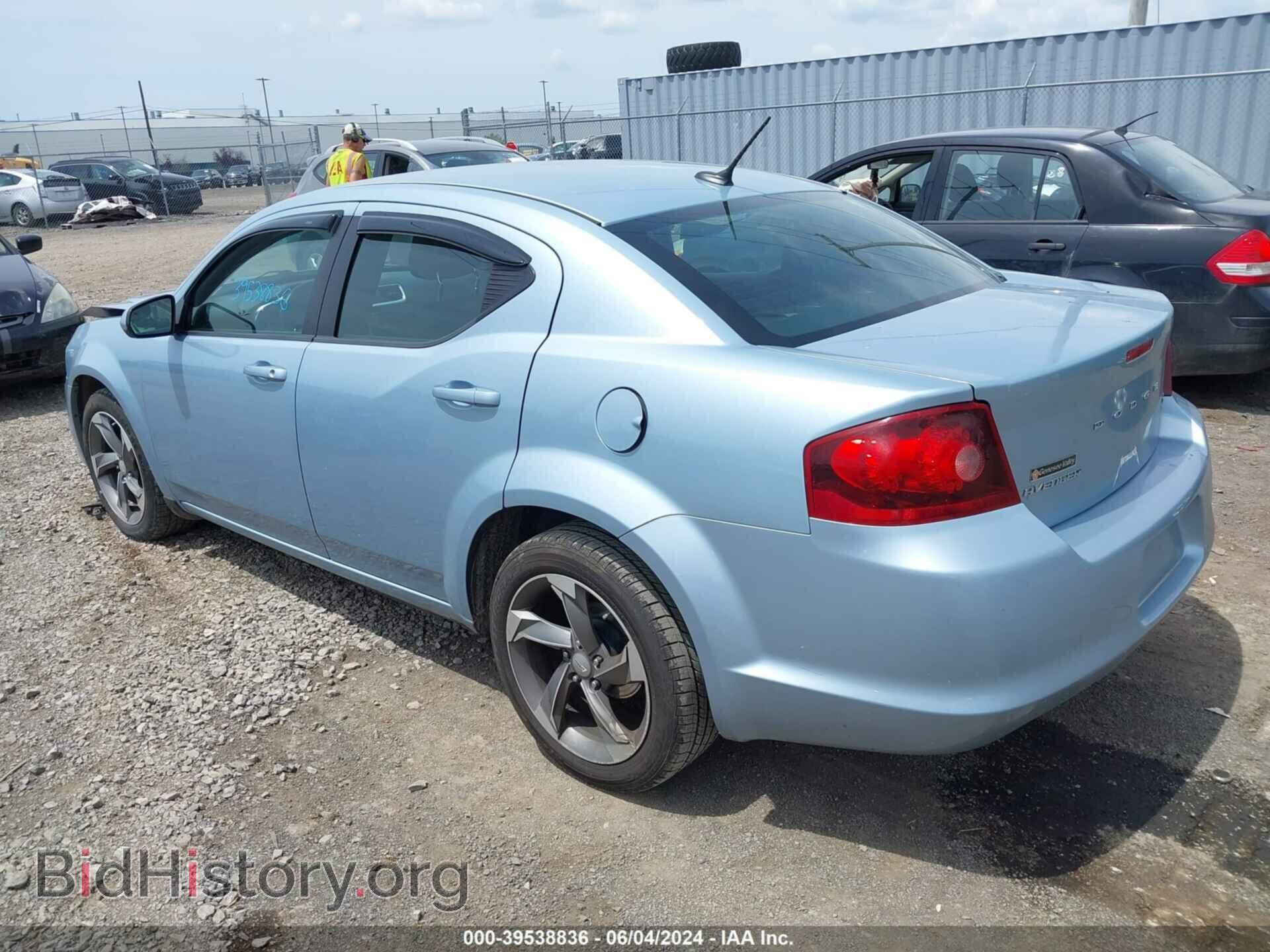 2013 DODGE AVENGER - VIN: 1C3CDZCB1DN520210 - Фото 3