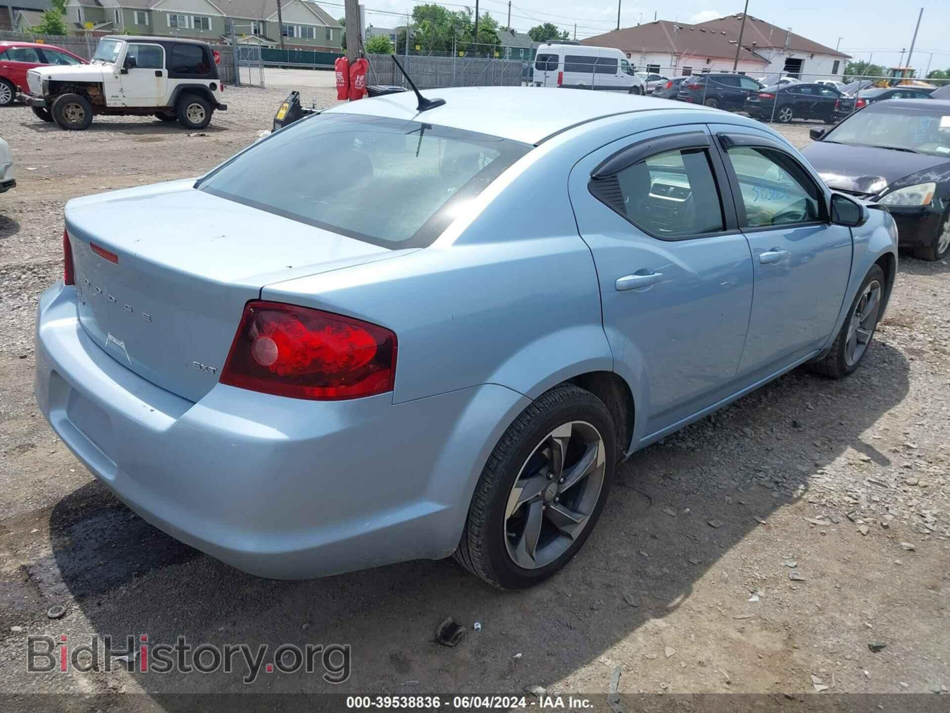2013 DODGE AVENGER - VIN: 1C3CDZCB1DN520210 - Фото 4