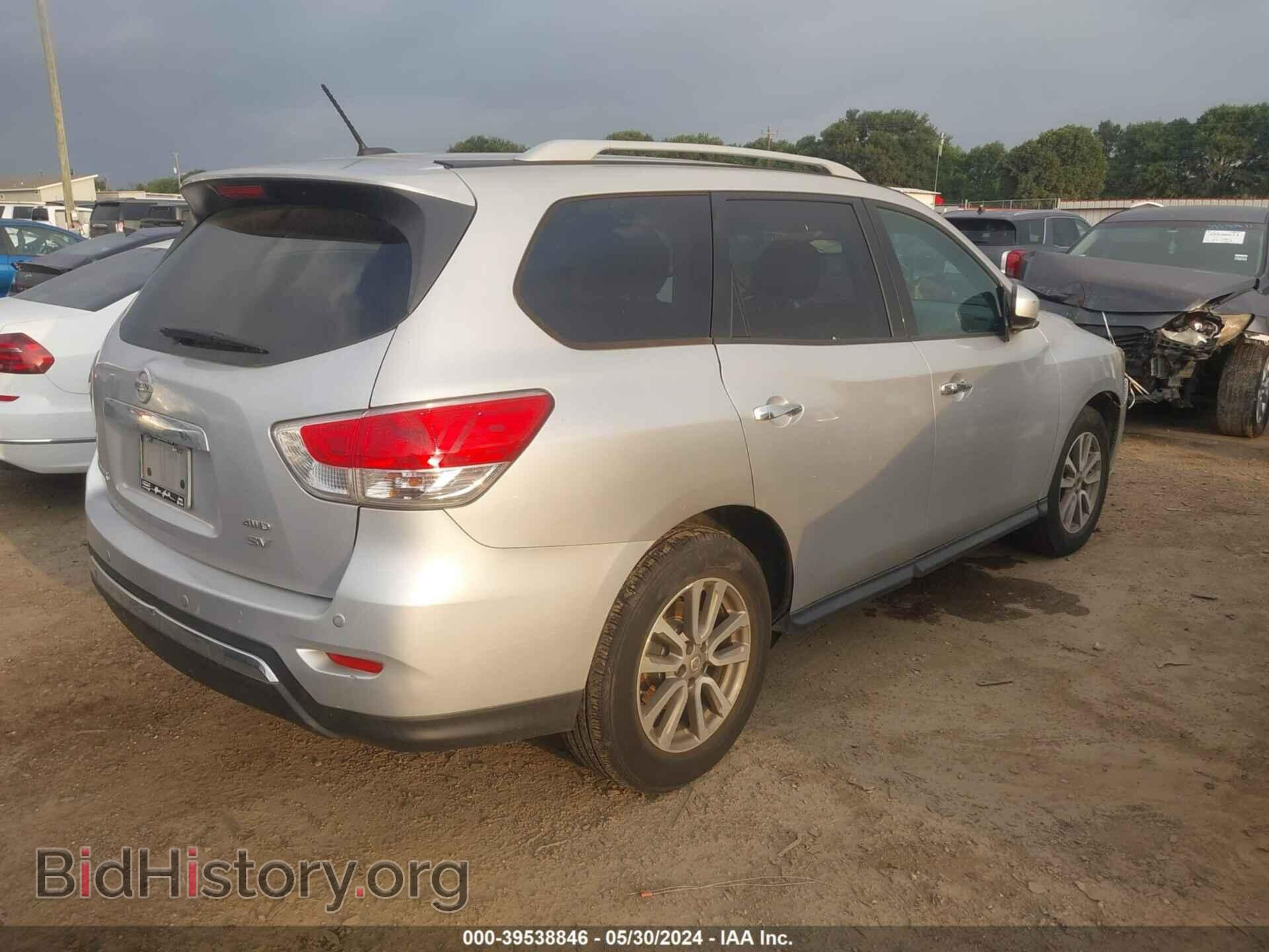 2015 NISSAN PATHFINDER - VIN: 5N1AR2MM4FC676747 - Фото 4
