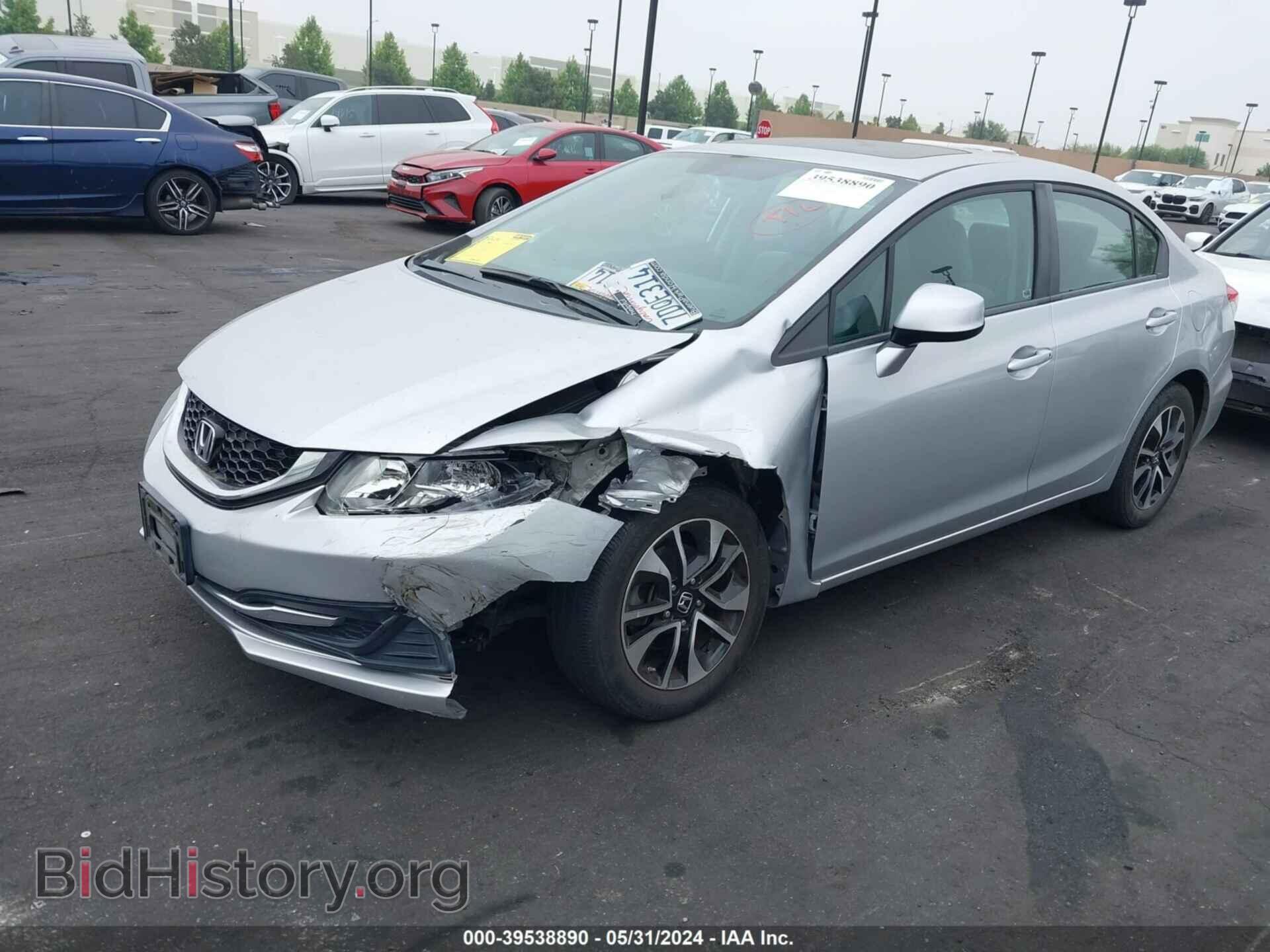 2013 HONDA CIVIC - VIN: 19XFB2F81DE236330 - Фото 2