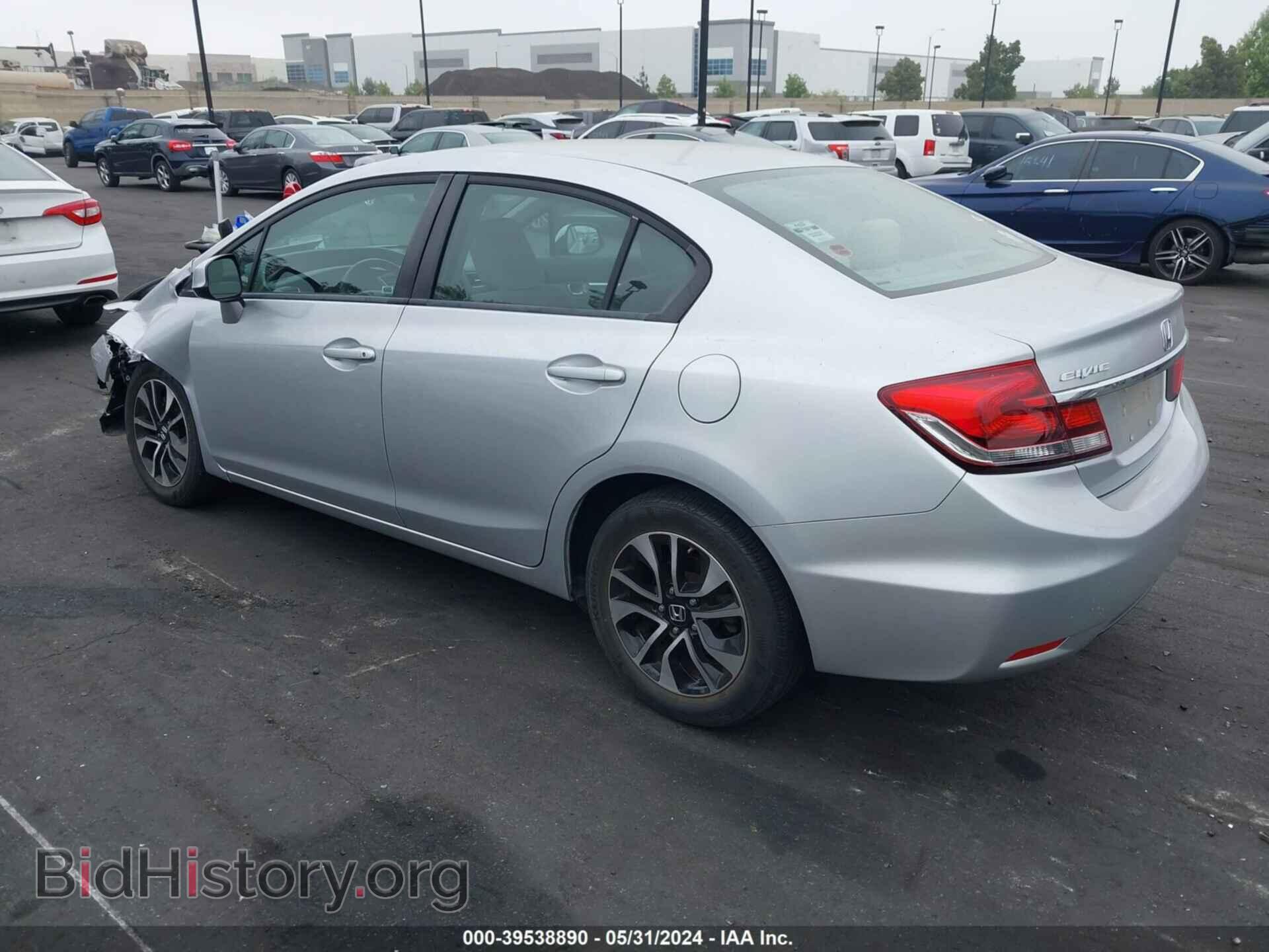 2013 HONDA CIVIC - VIN: 19XFB2F81DE236330 - Фото 3