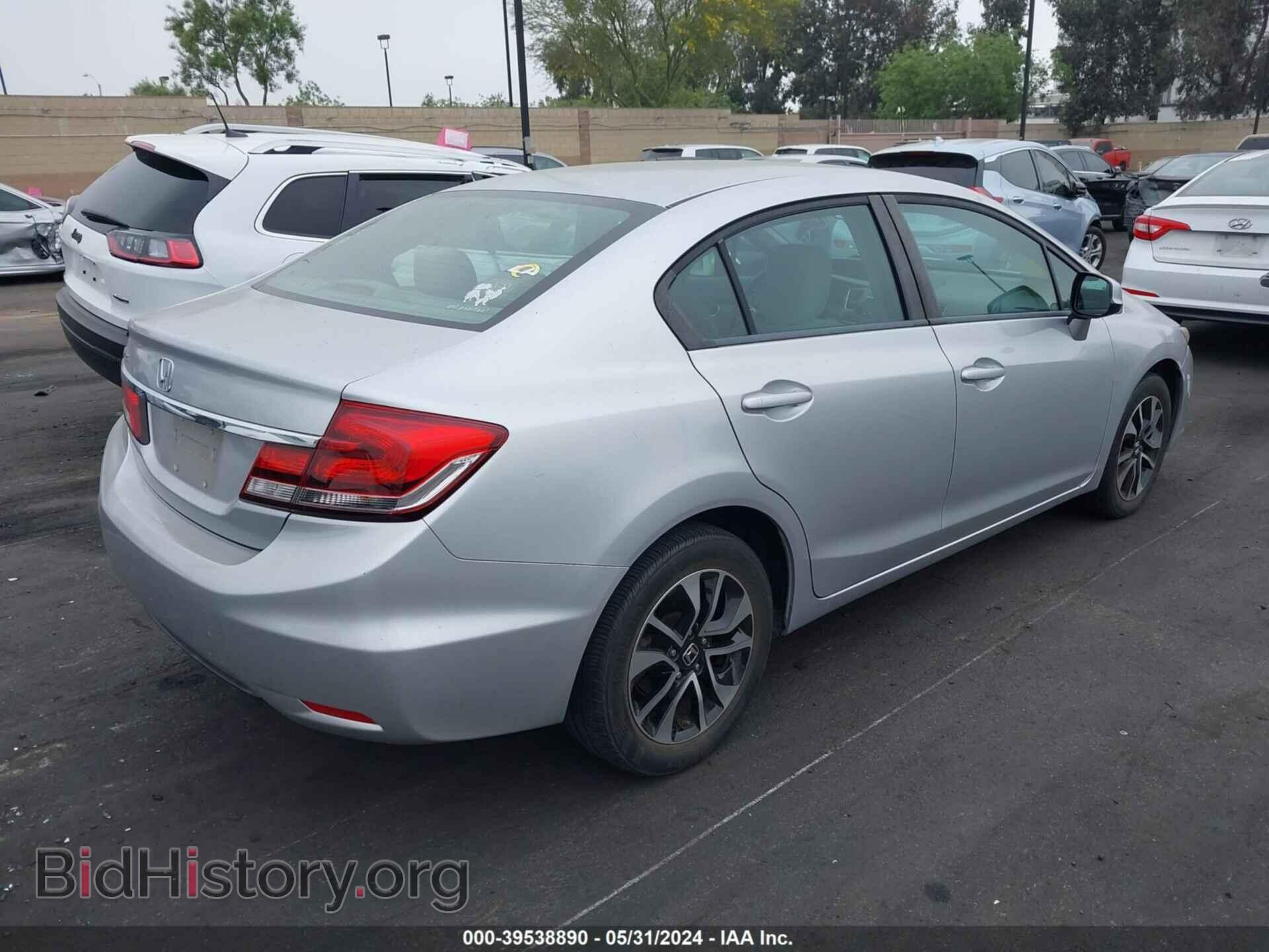 2013 HONDA CIVIC - VIN: 19XFB2F81DE236330 - Фото 4