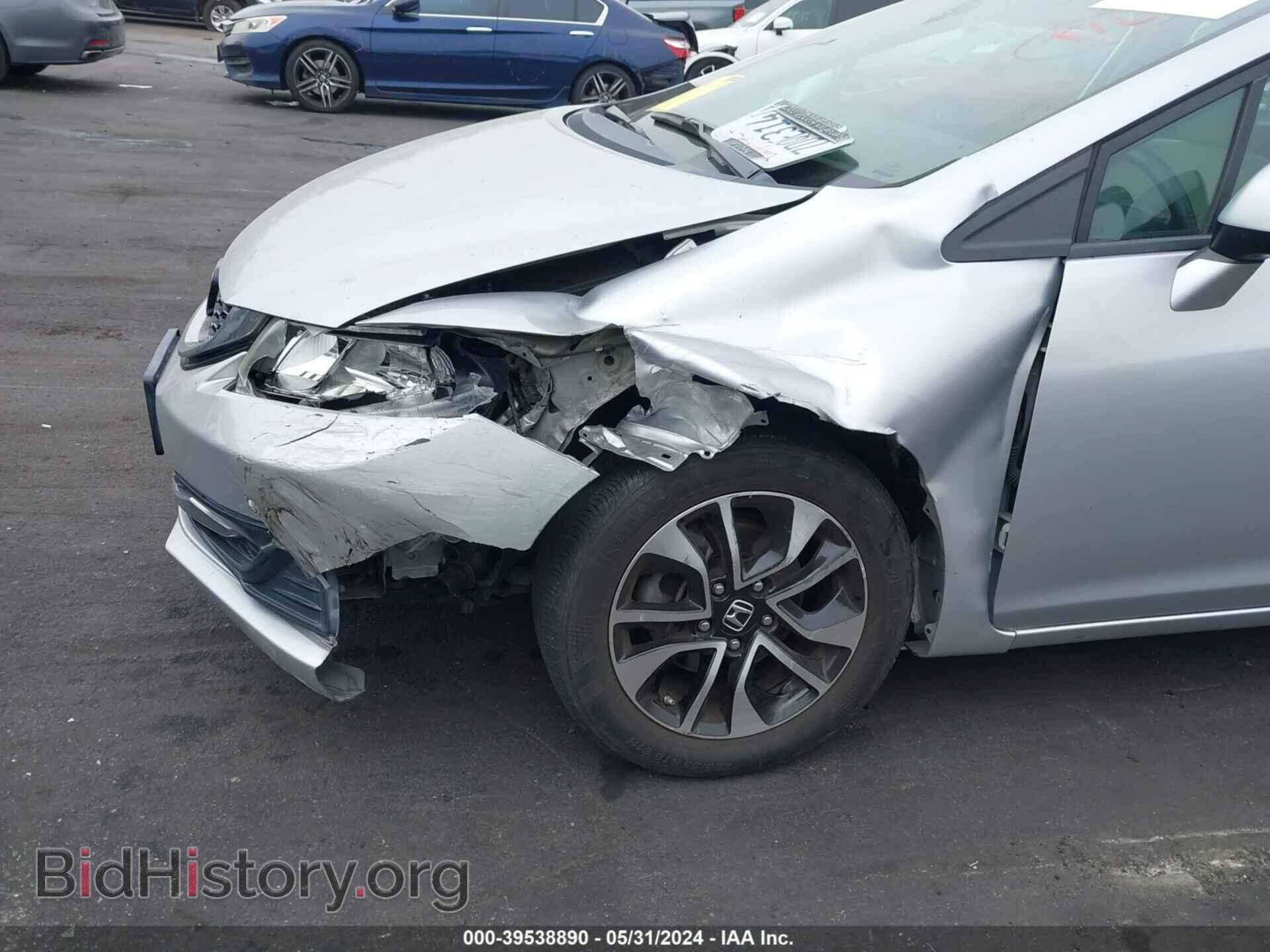 2013 HONDA CIVIC - VIN: 19XFB2F81DE236330 - Фото 6