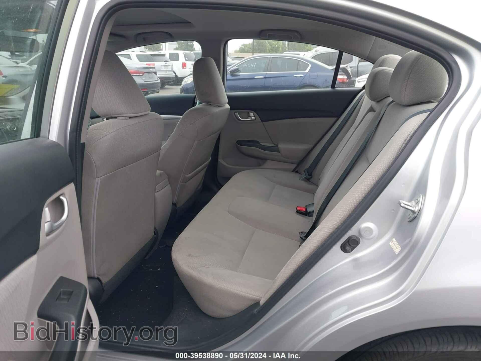 2013 HONDA CIVIC - VIN: 19XFB2F81DE236330 - Фото 8