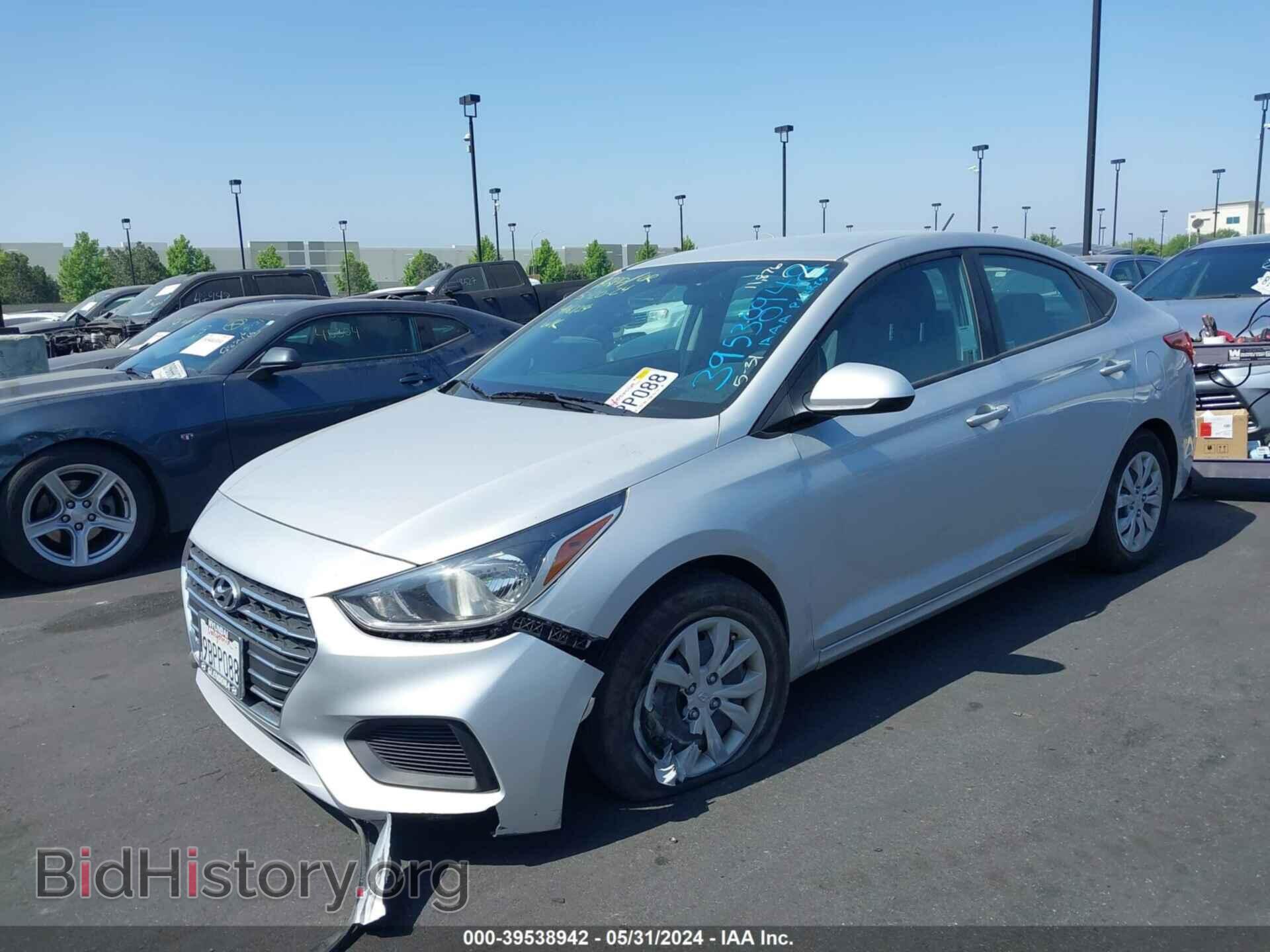 2022 HYUNDAI ACCENT - VIN: 3KPC24A68NE171451 - Фото 2