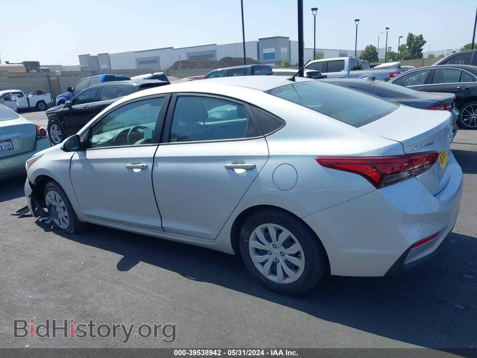 2022 HYUNDAI ACCENT - VIN: 3KPC24A68NE171451 - Фото 3