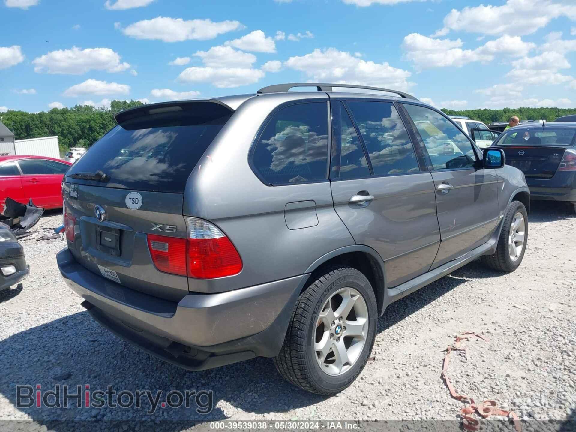 2006 BMW X5 - VIN: 5UXFA13576LY32168 - Фото 4
