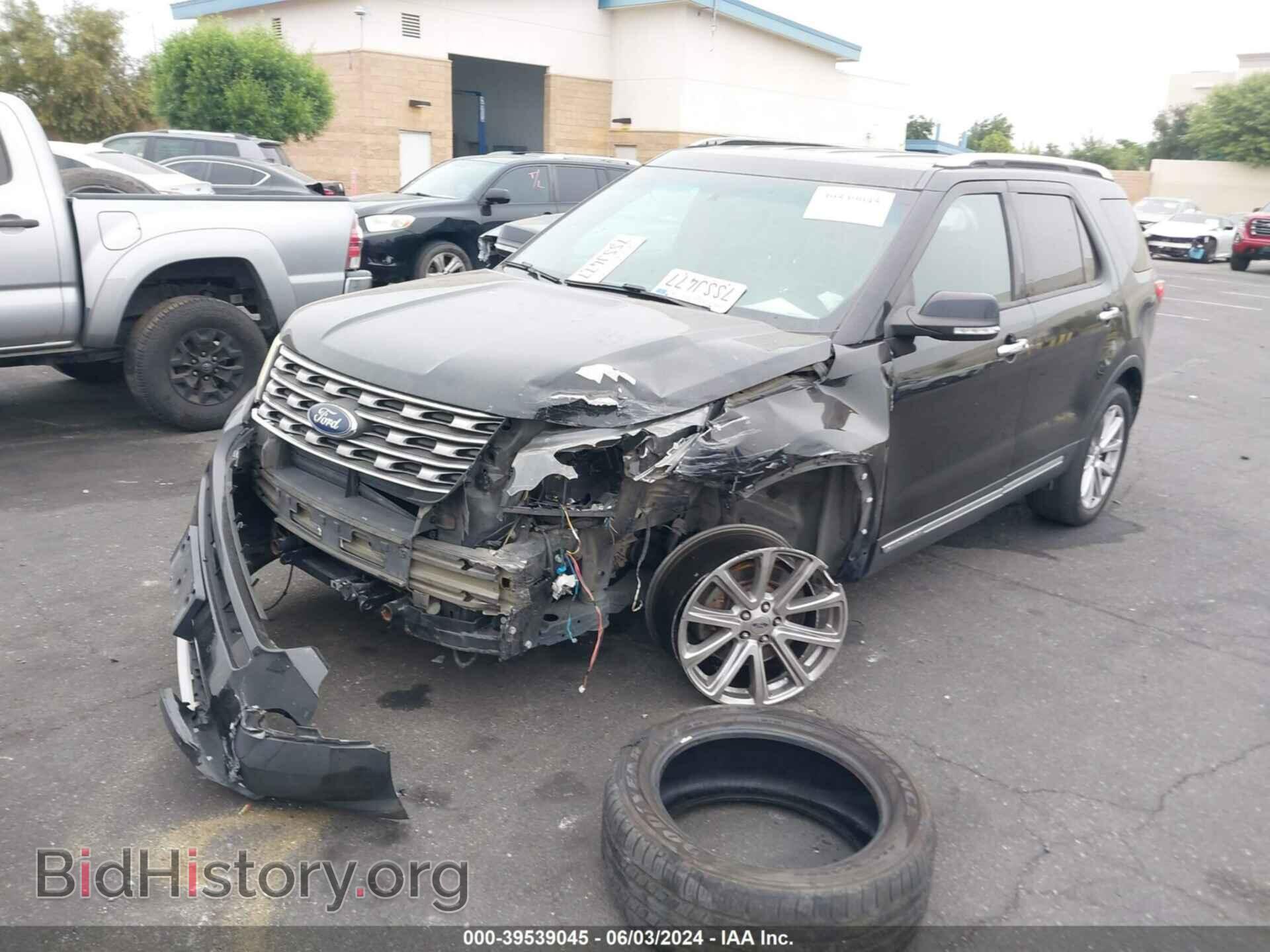2017 FORD EXPLORER - VIN: 1FM5K7F87HGA23733 - Фото 2
