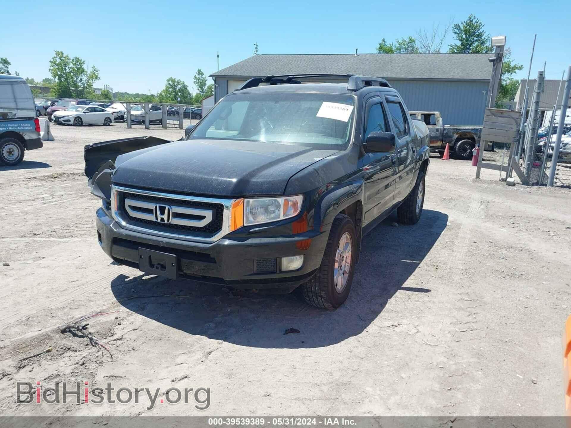 2011 HONDA RIDGELINE - VIN: 5FPYK1F44BB006912 - Фото 2