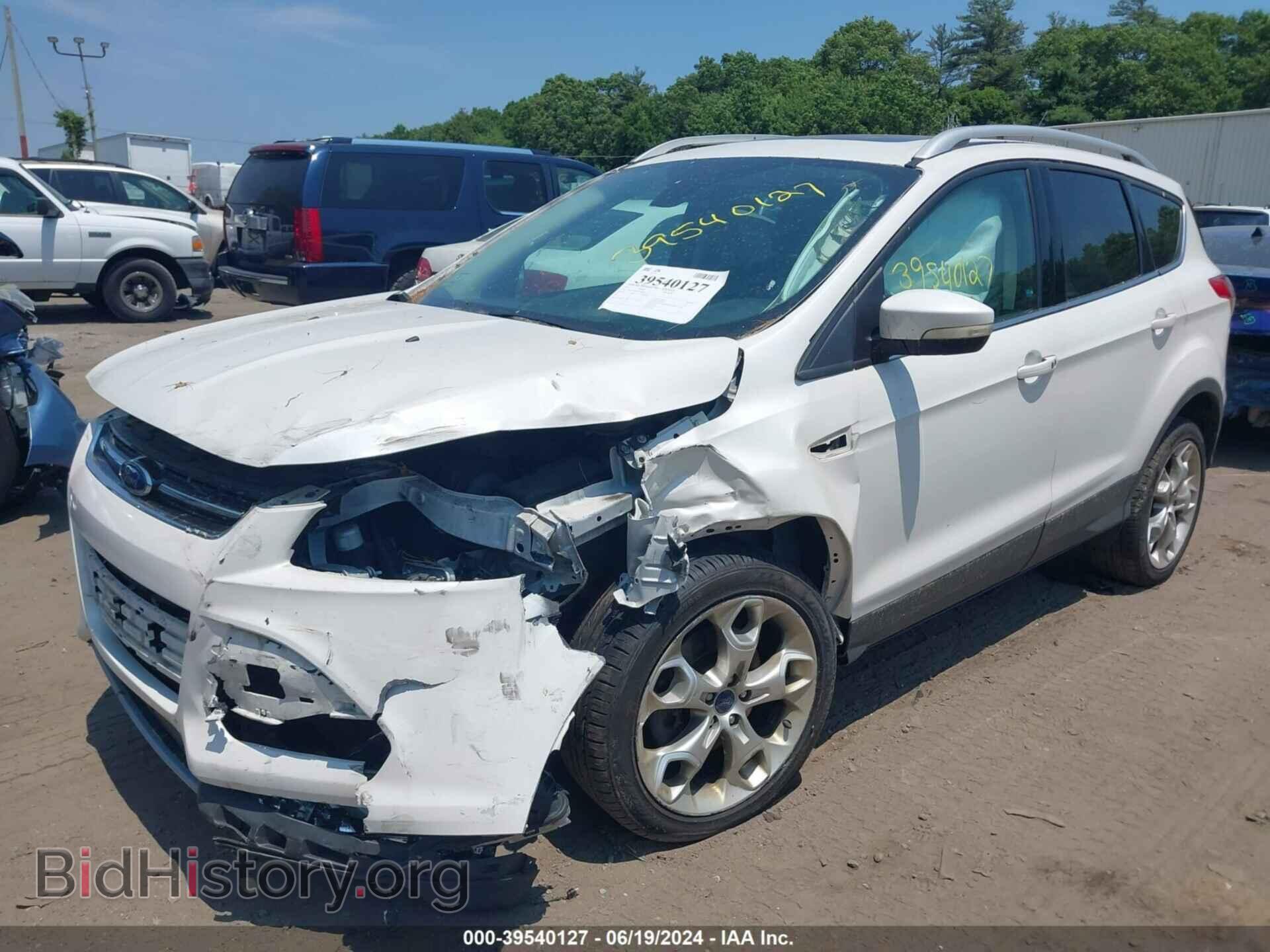 2014 FORD ESCAPE - VIN: 1FMCU9J9XEUE18449 - Фото 2