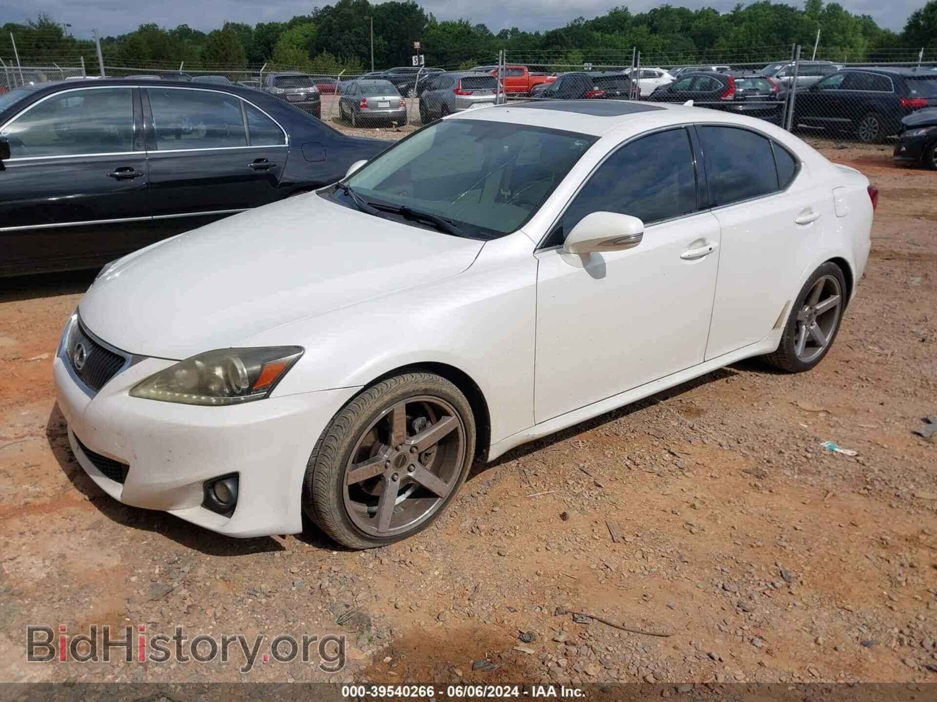 2012 LEXUS IS 250 - VIN: JTHBF5C26C5178650 - Фото 2
