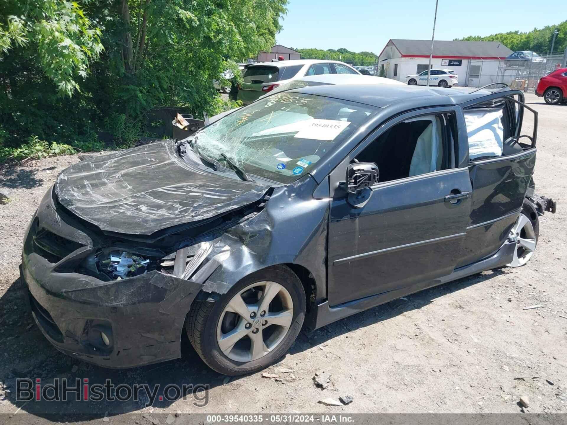 2012 TOYOTA COROLLA - VIN: 5YFBU4EE3CP018284 - Фото 2