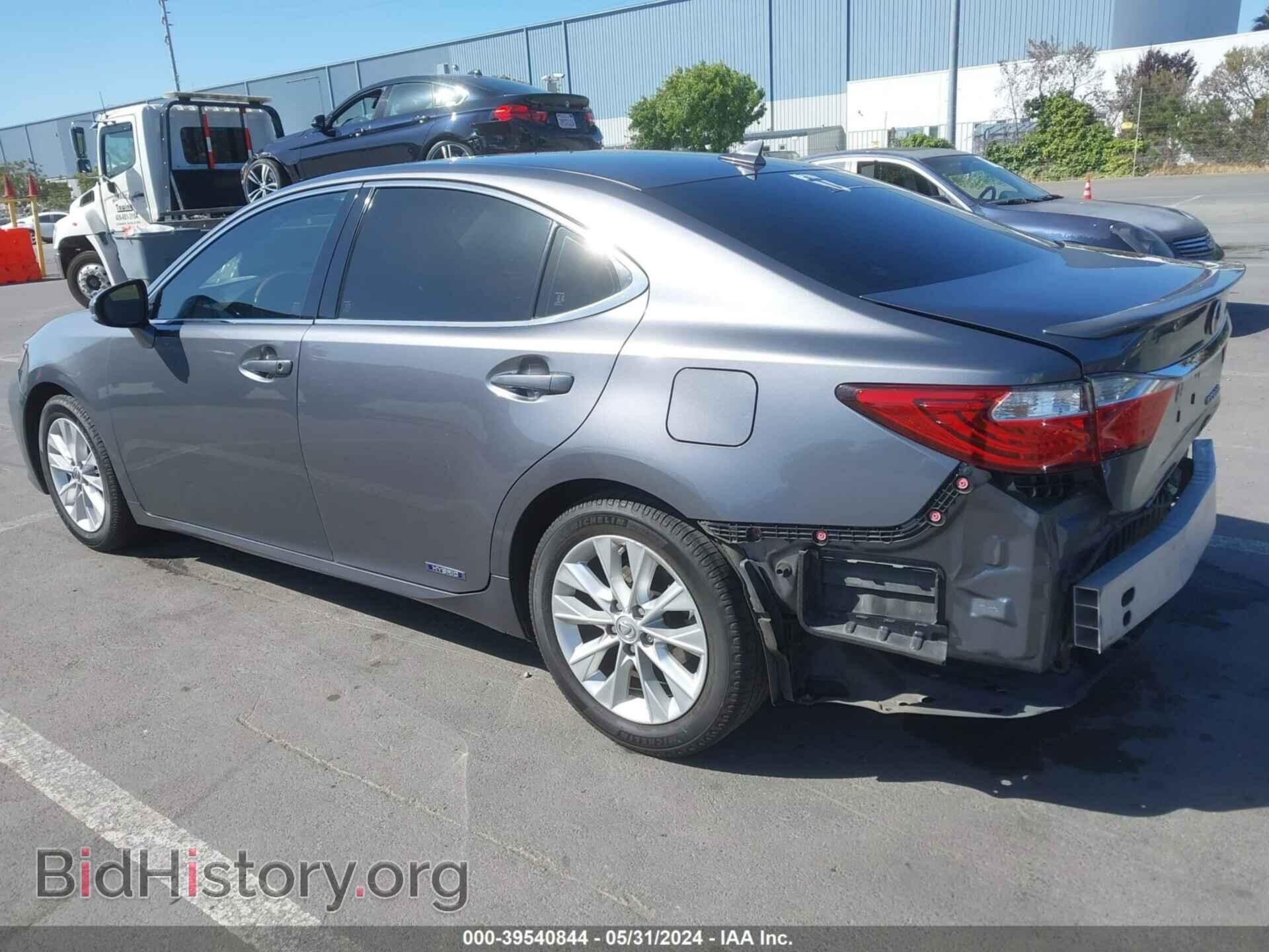 2013 LEXUS ES 300H - VIN: JTHBW1GG1D2018029 - Фото 3